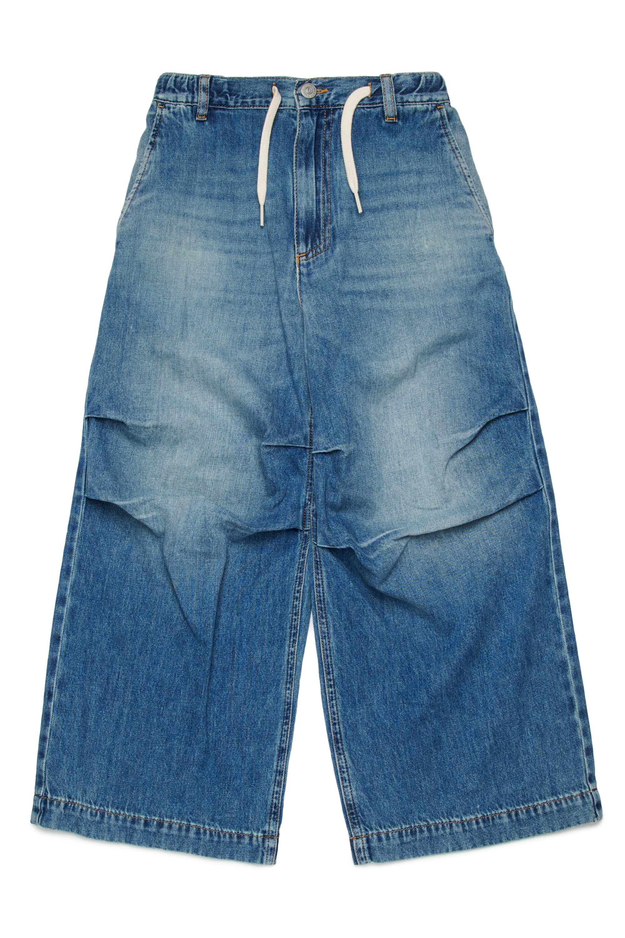 Relaxed Fit Jeans in mittelblauer Waschung