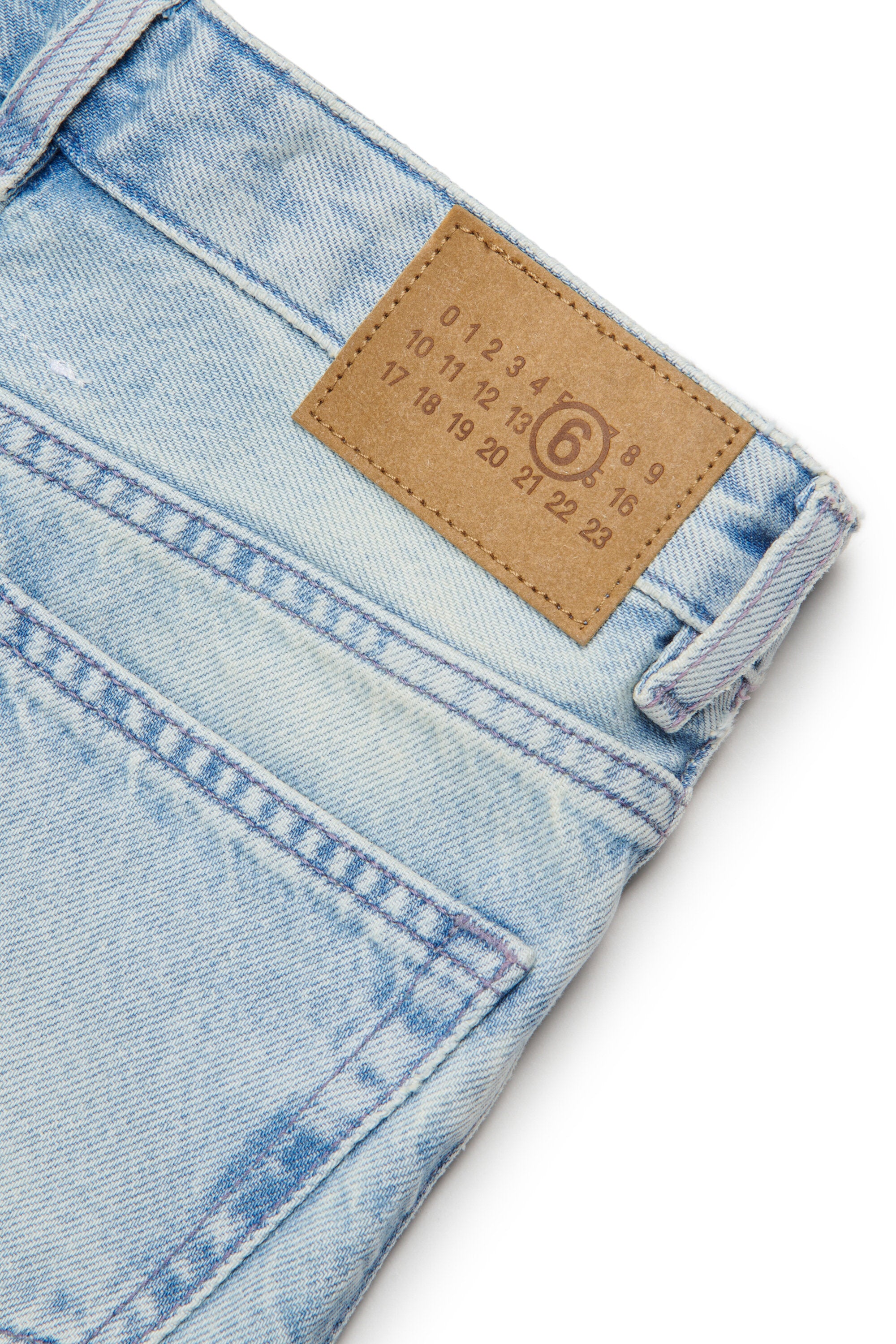 Fünf-Taschen-Jeansrock