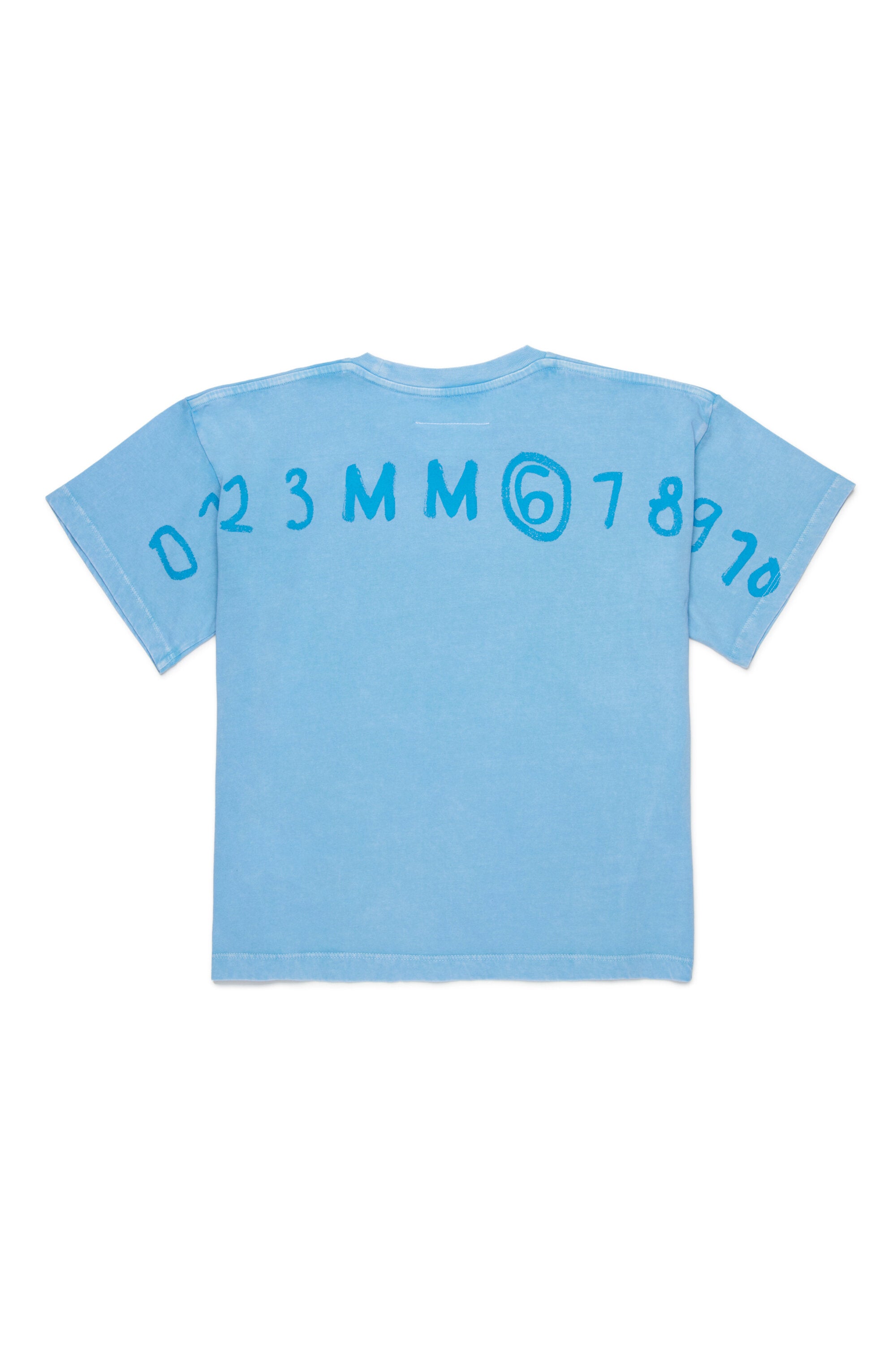 T-shirt col ras-du-cou avec logo