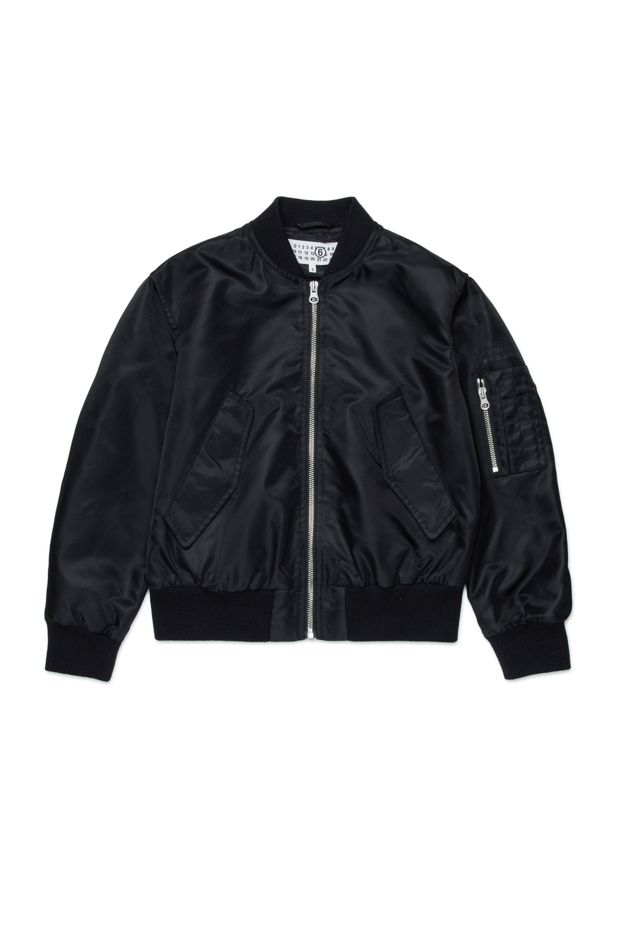 Bomberjacke mit aufgedrucktem Logo