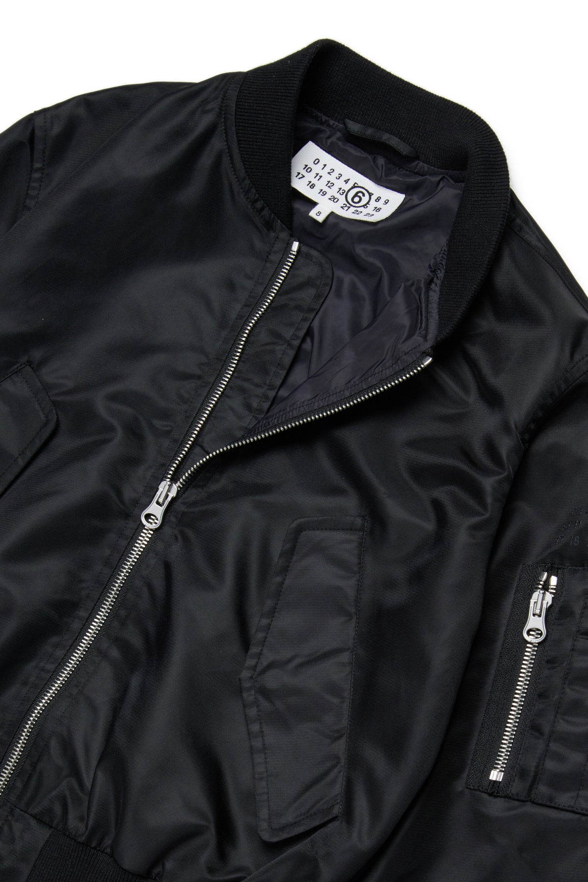 Giacca bomber con logo stampato