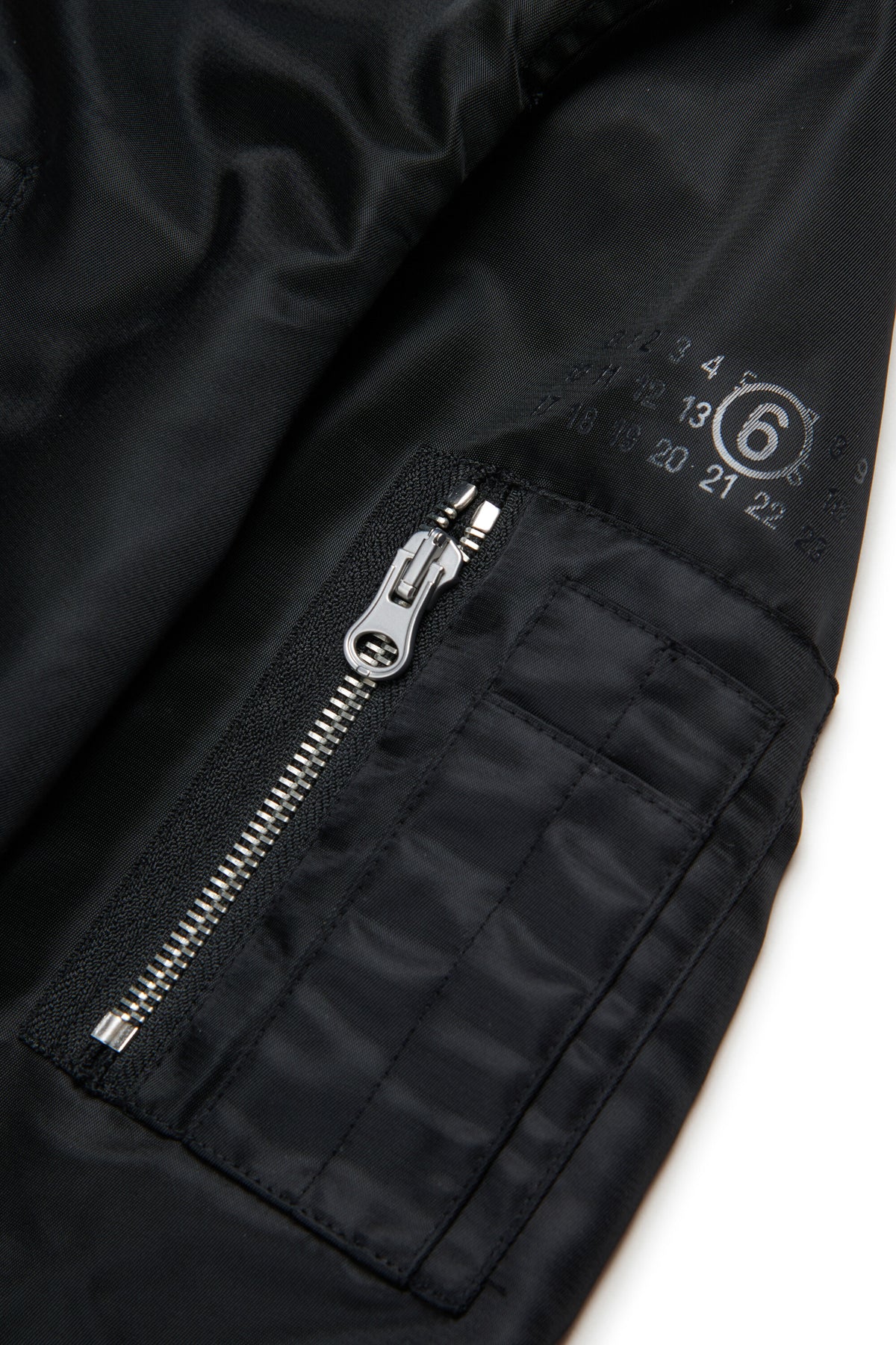 Giacca bomber con logo stampato