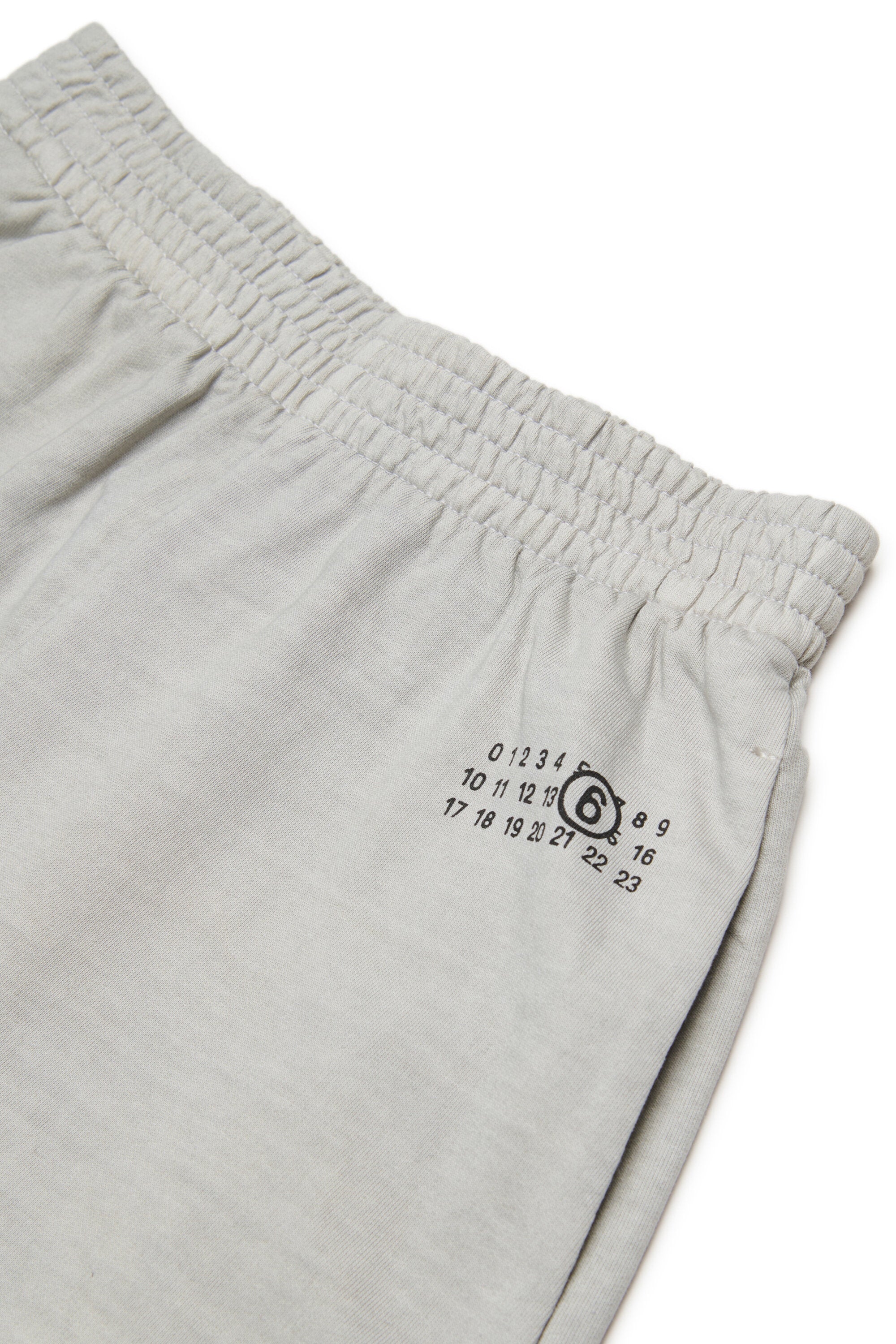 Shorts in felpa con logo