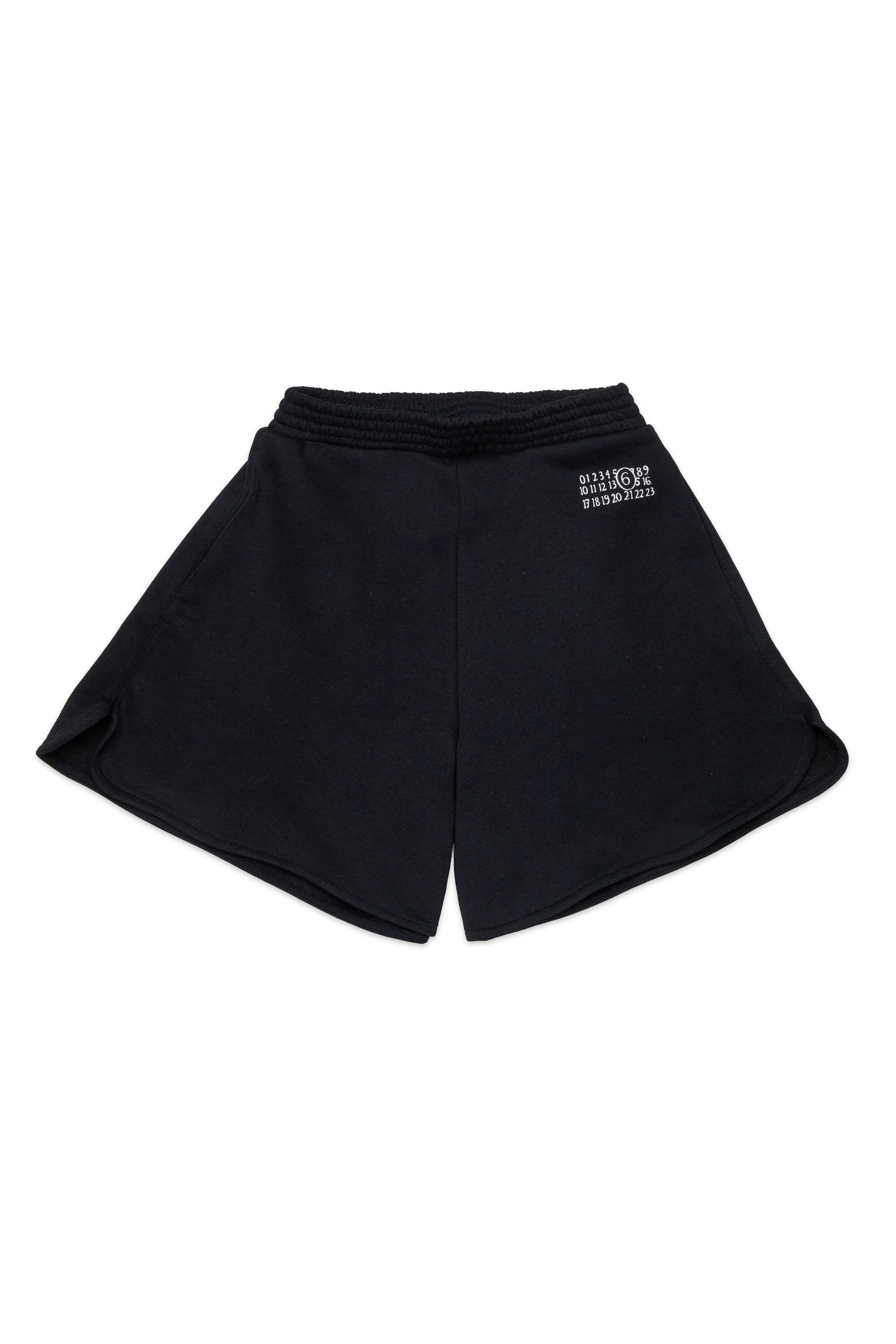 Shorts in felpa con logo