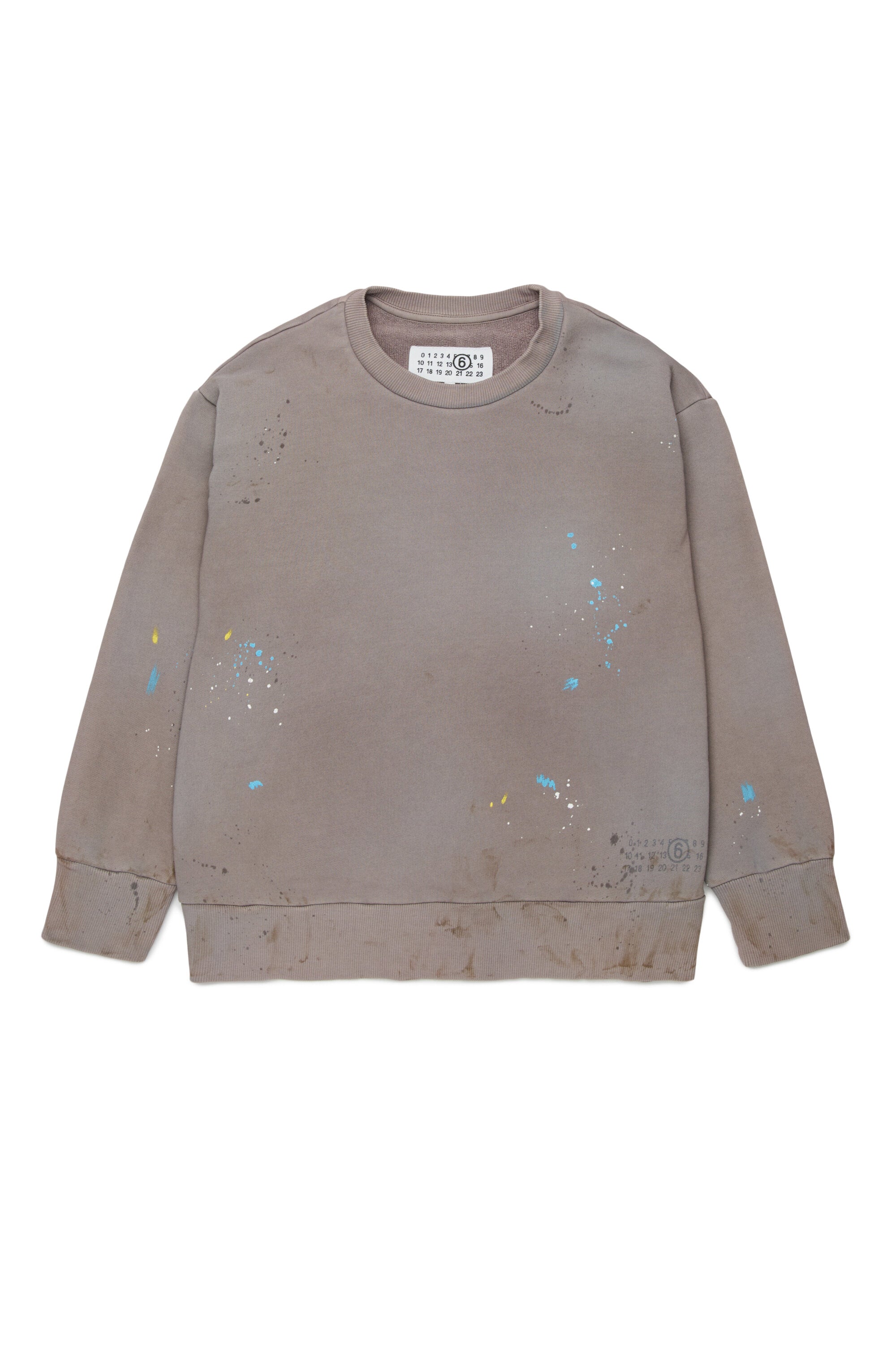 Sudadera de cuello redondo con logo