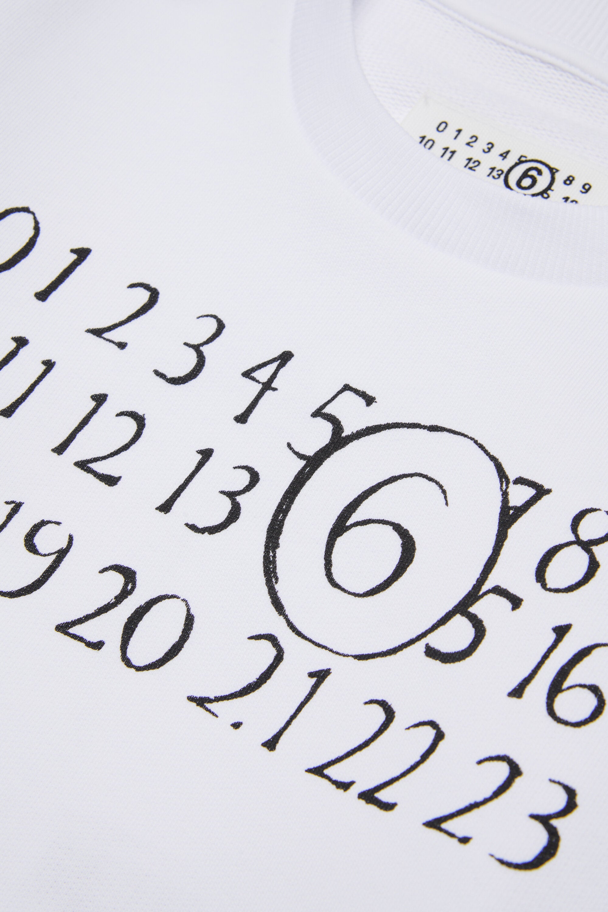 Felpa girocollo con logo