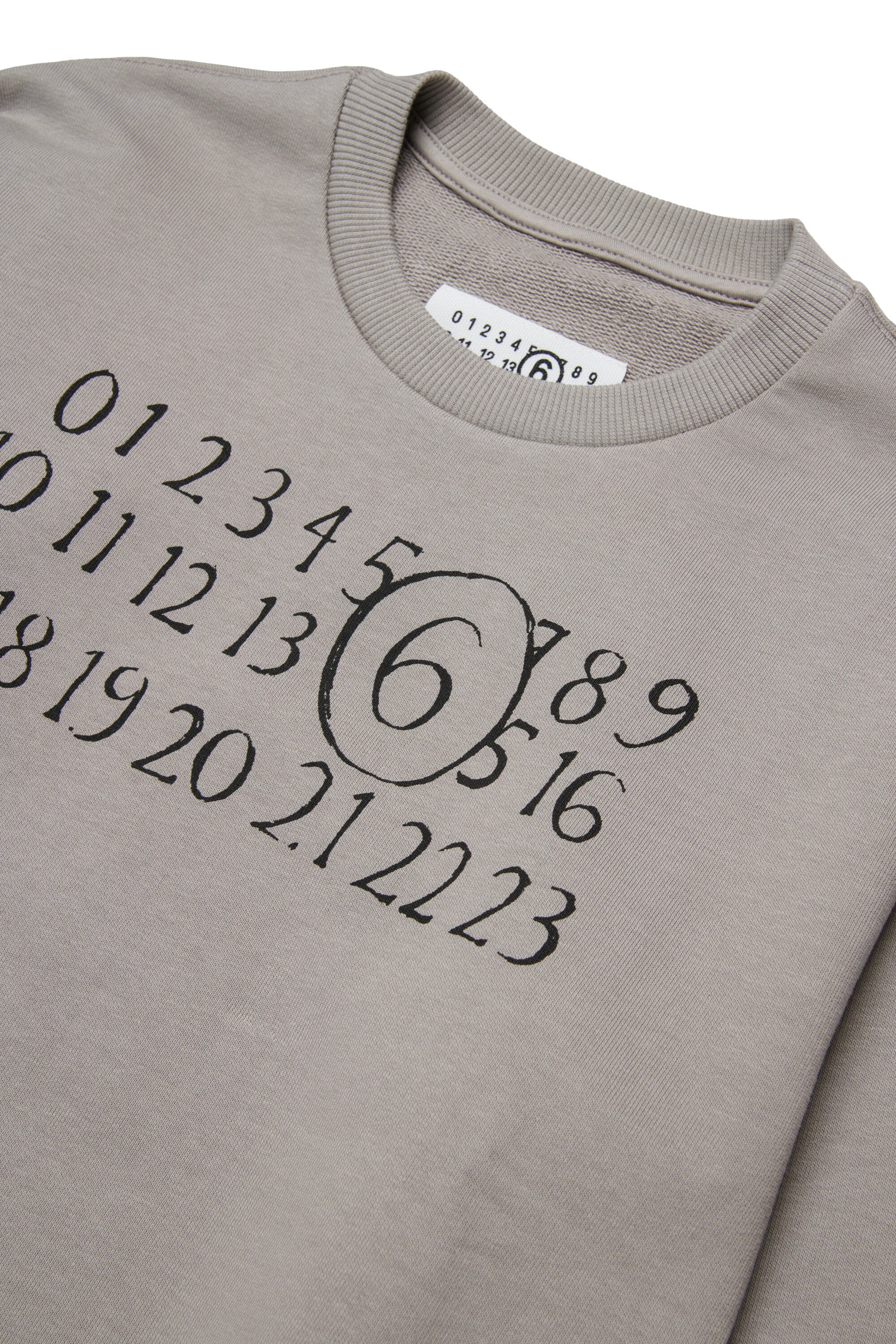 Felpa girocollo con logo