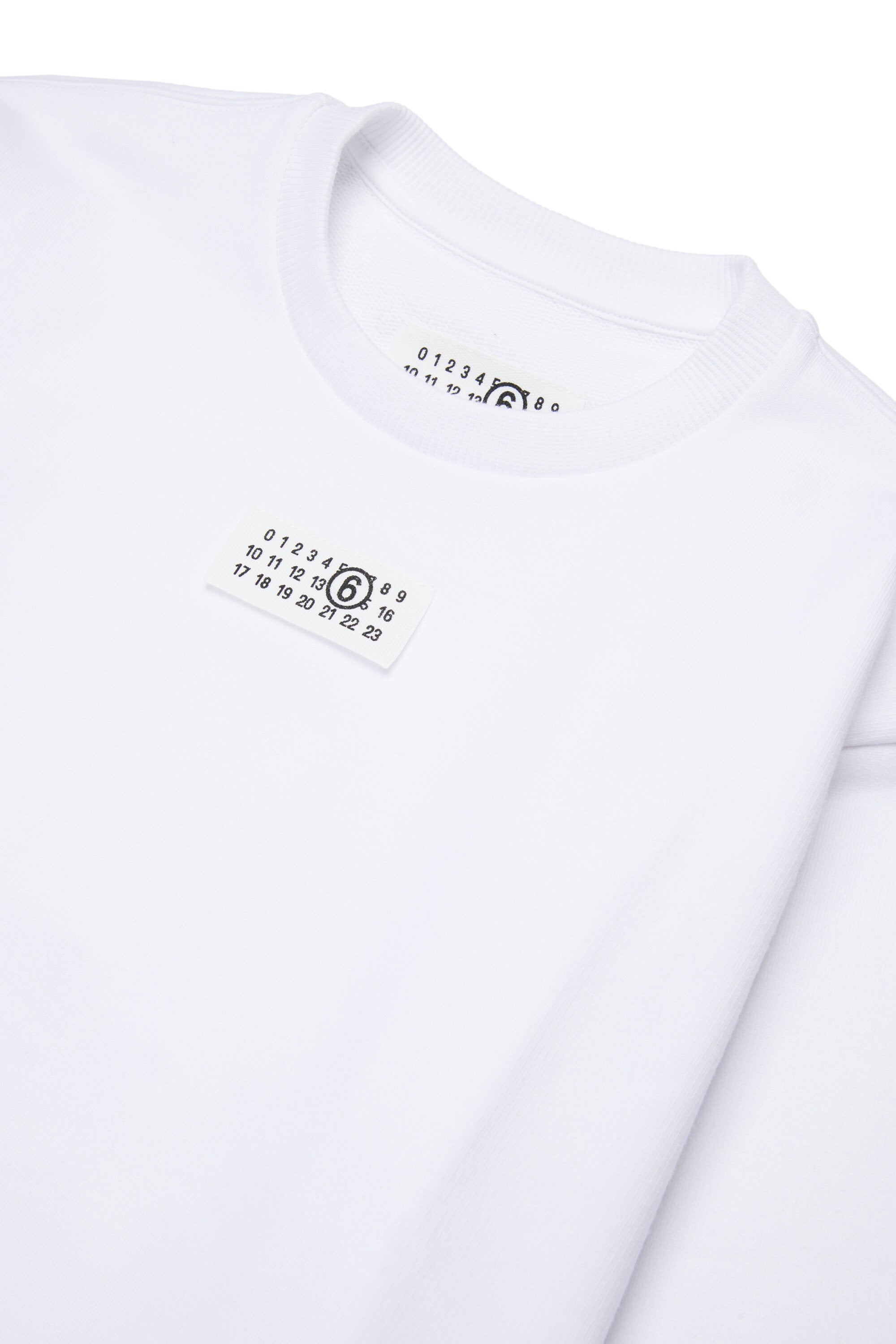 Sweat-shirt à col rond avec logo