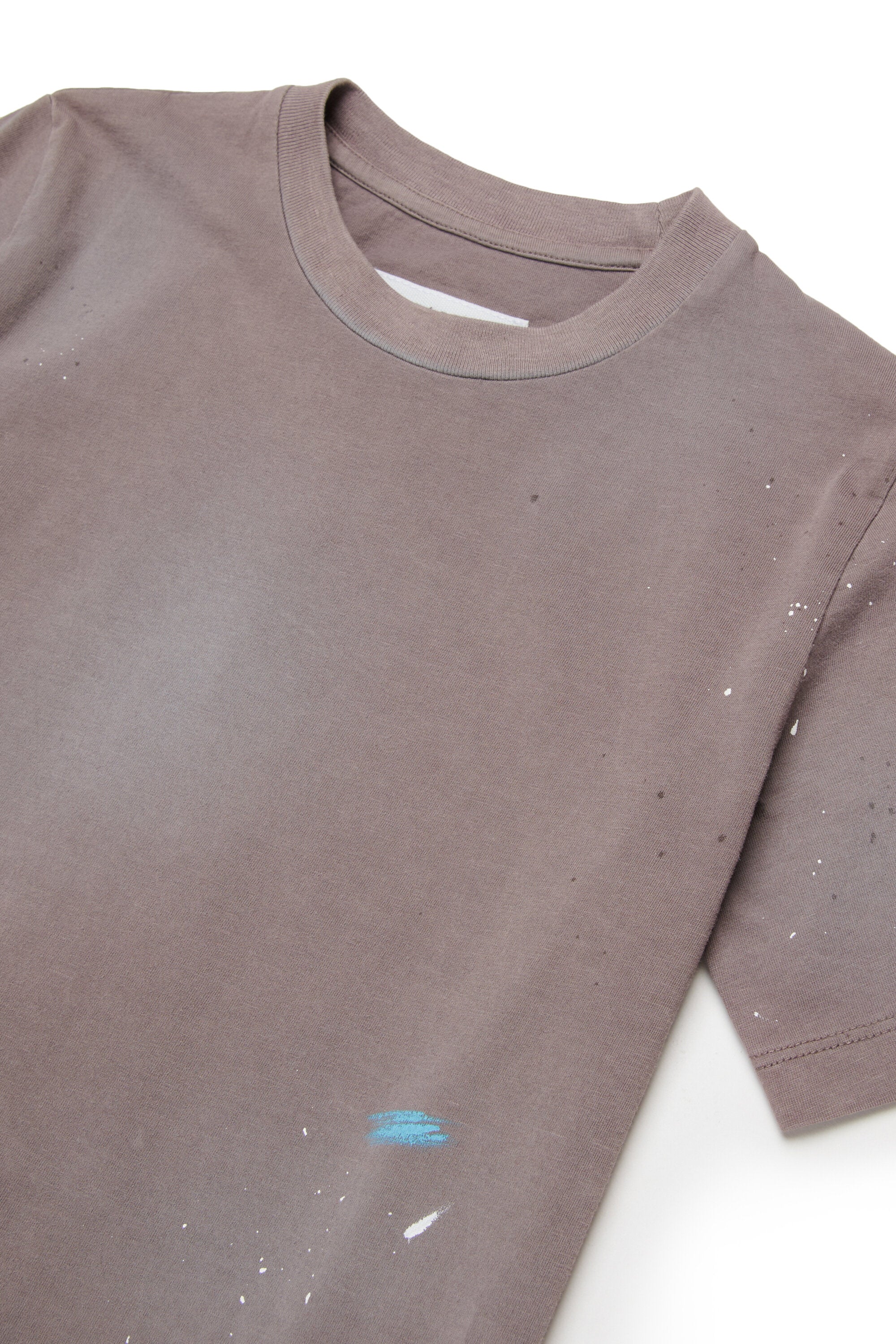 Rundhals-T-Shirt mit Logo