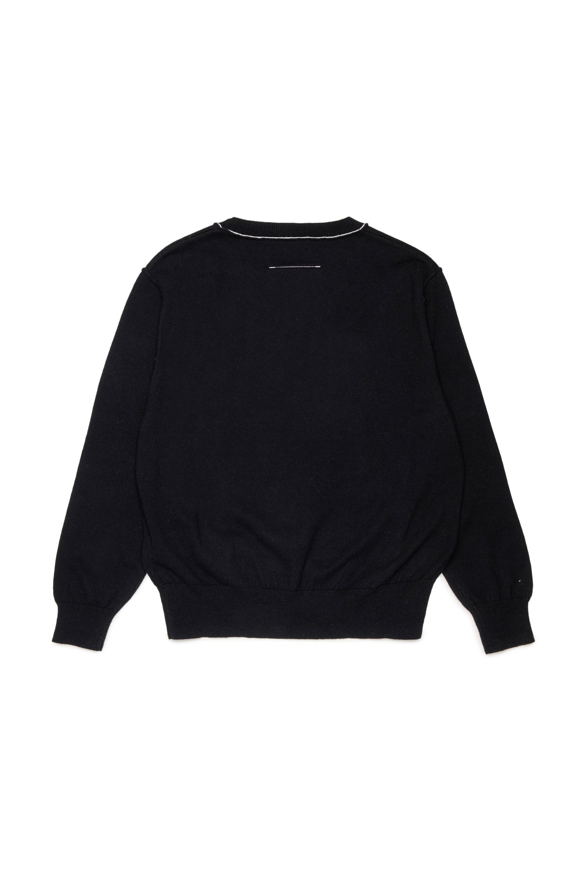 Pullover girocollo in cotone