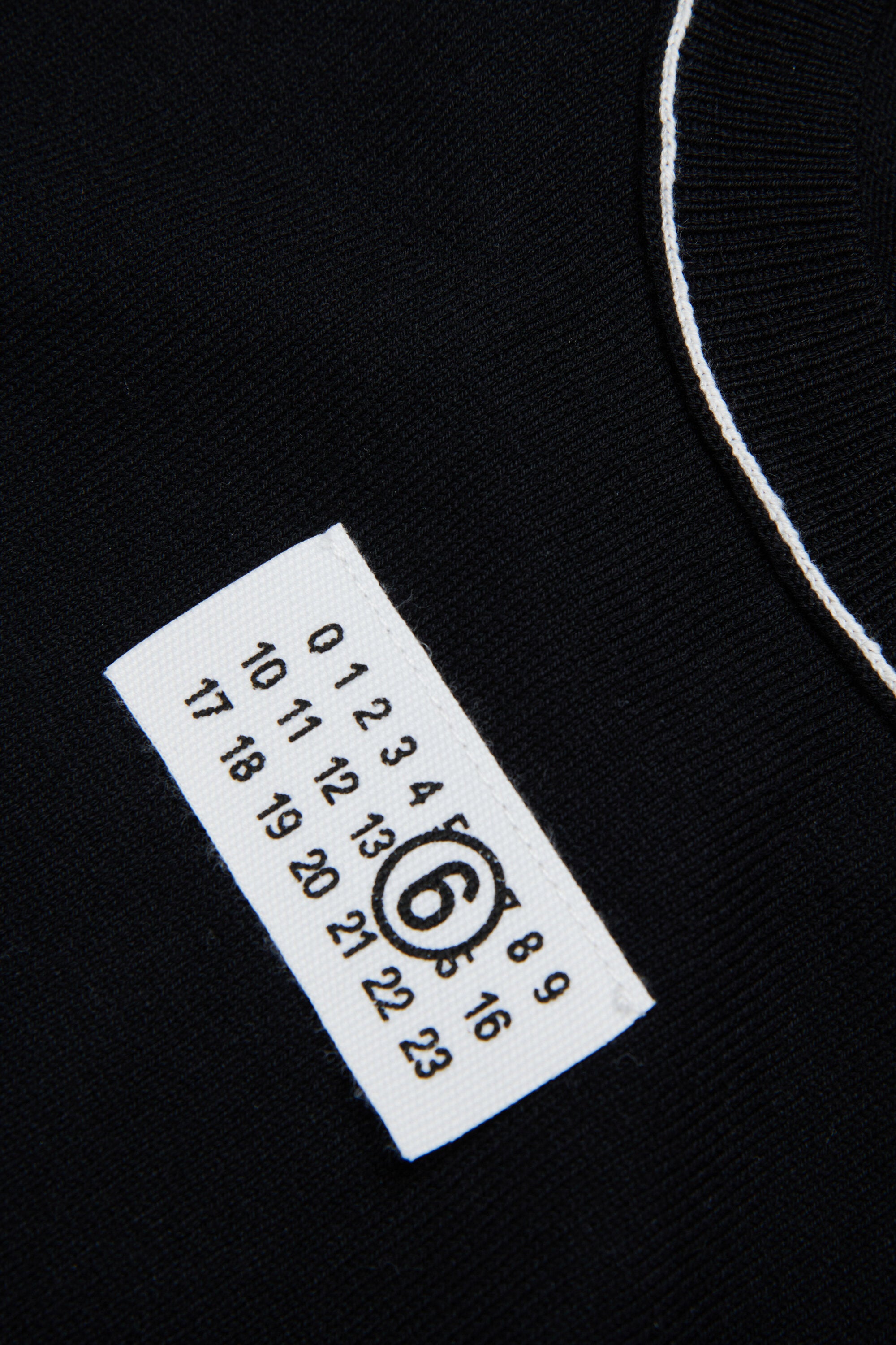 Pullover girocollo in cotone