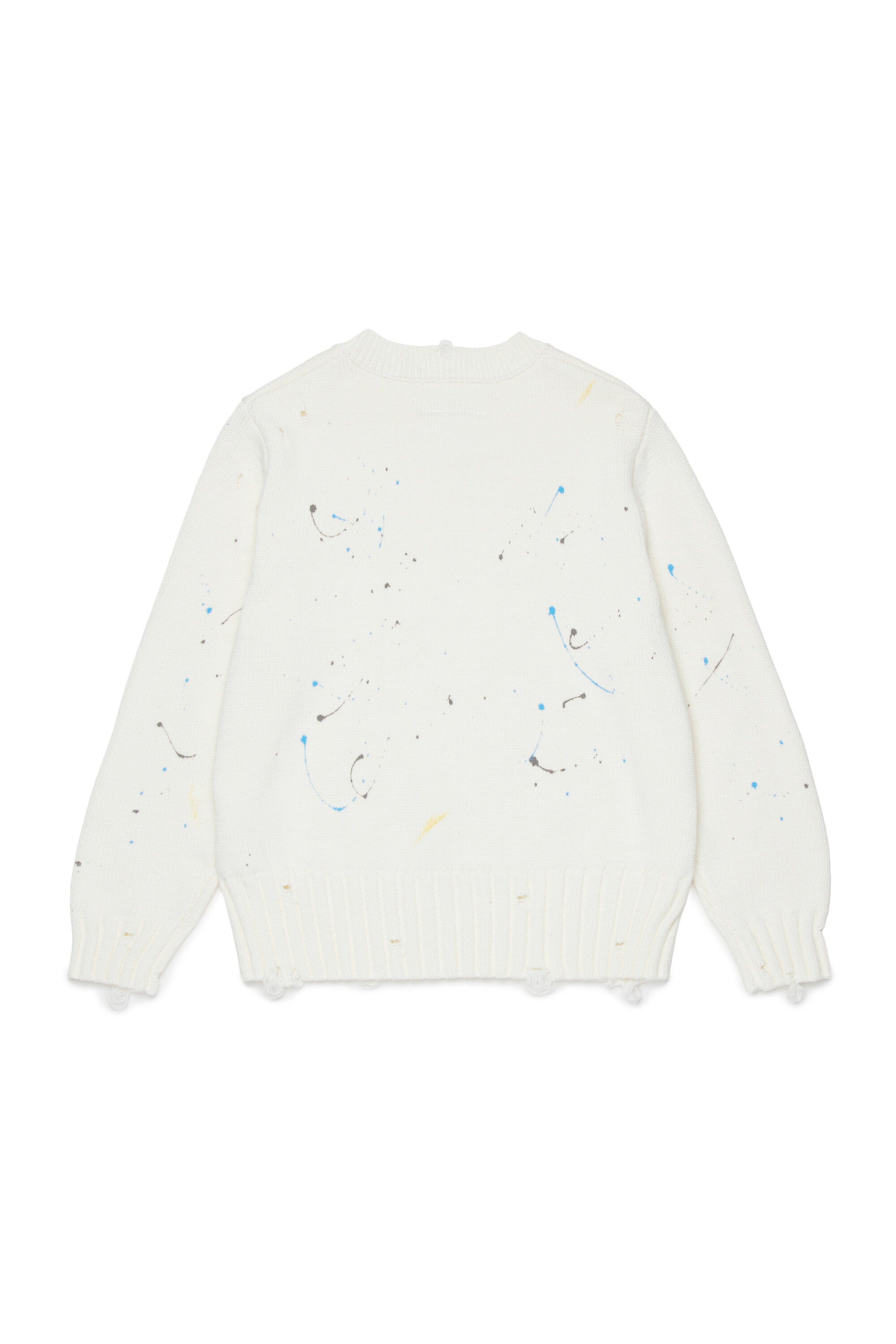 Pullover girocollo con logo
