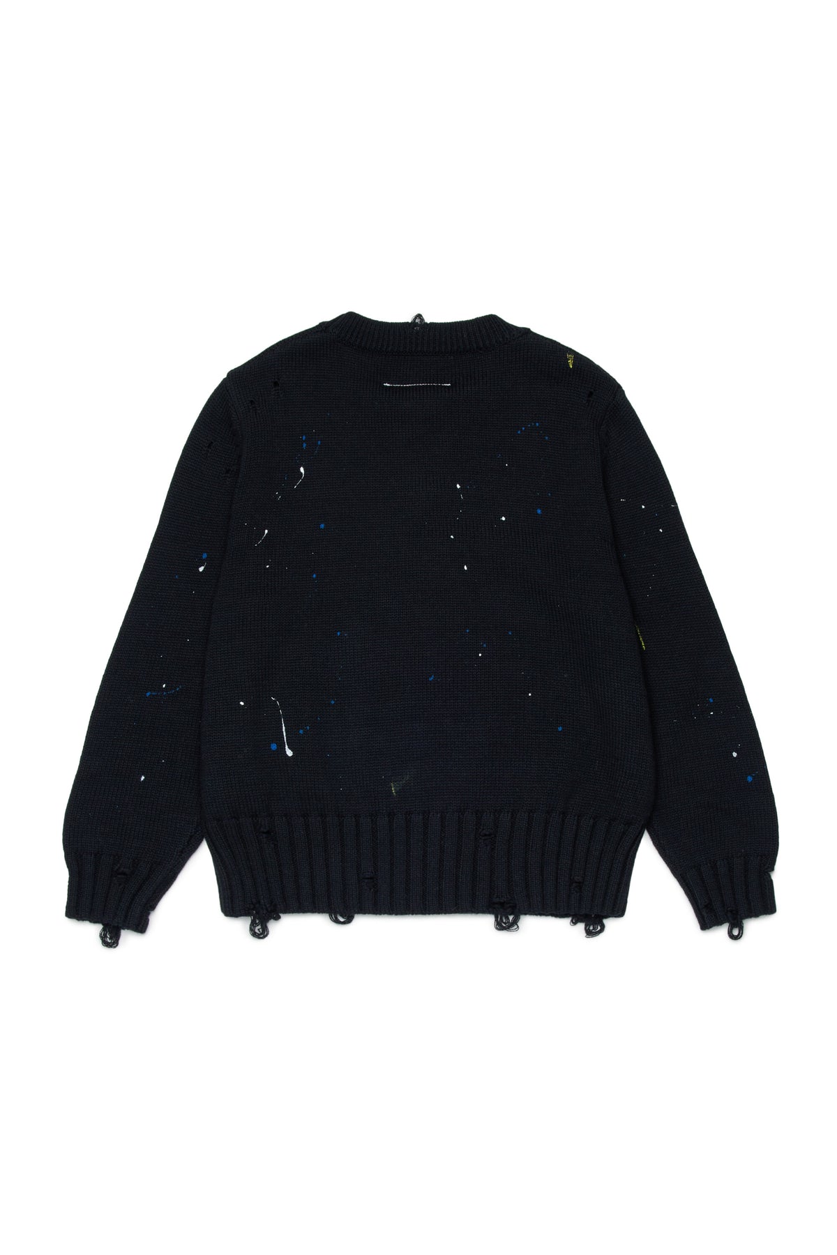 Pull col rond avec logo