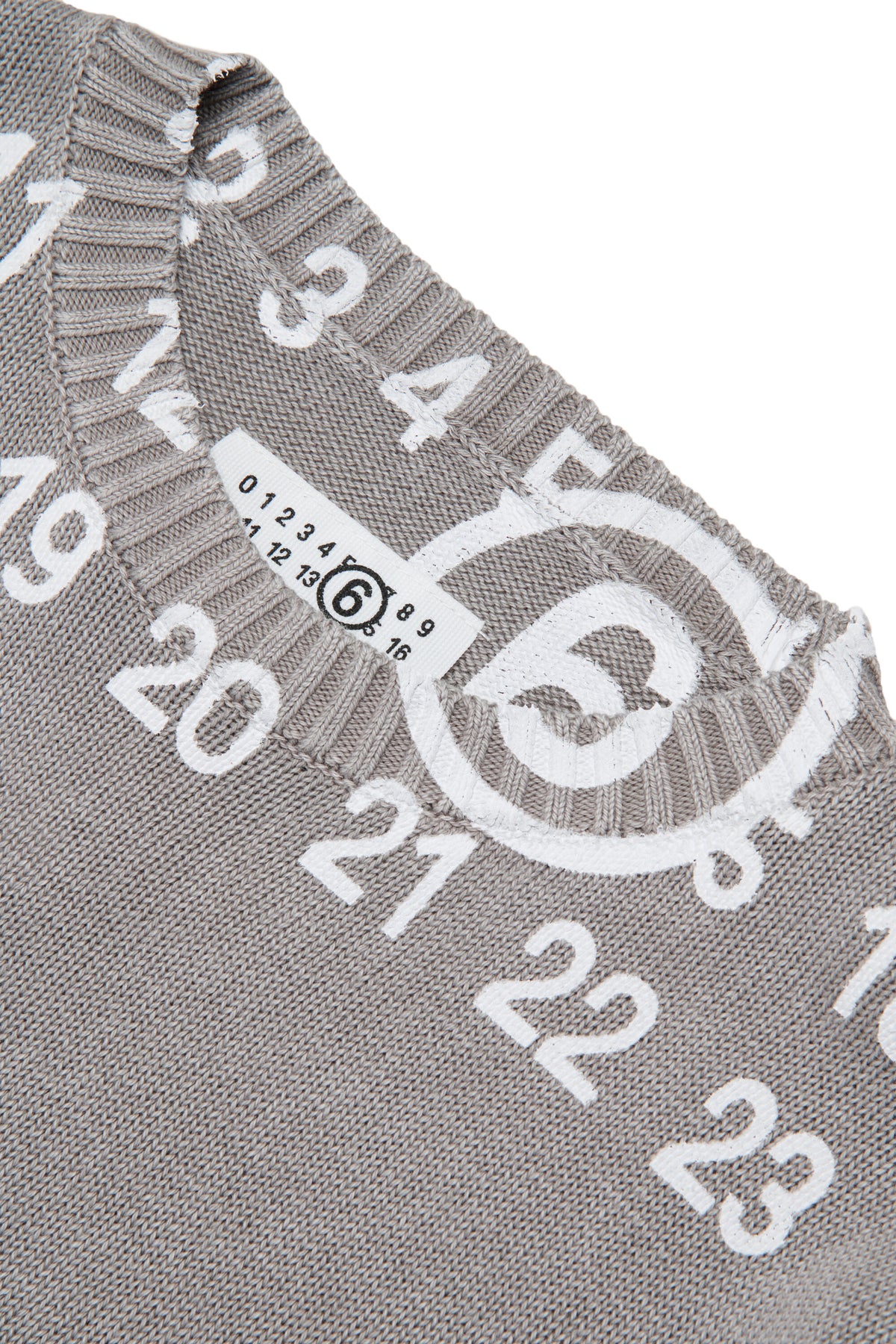 Rundhals-Pullover mit Logo