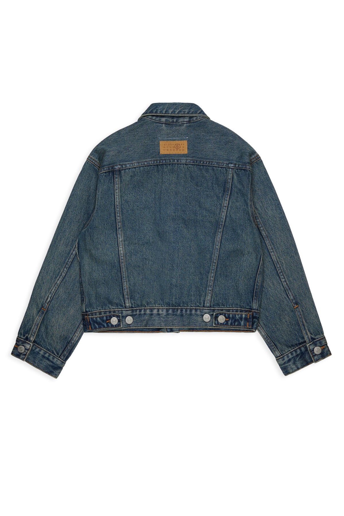 Veste en denim avec logo
