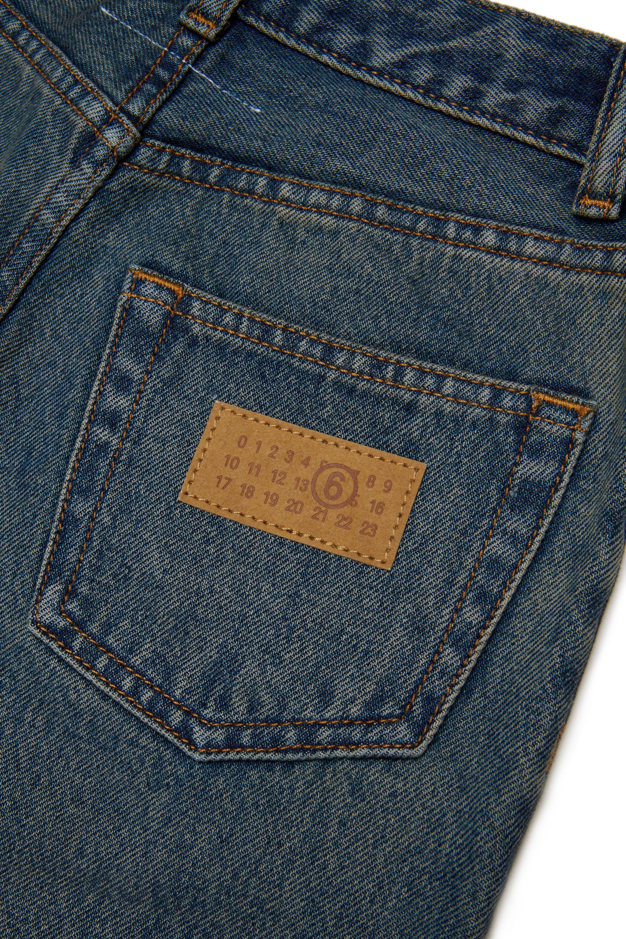 Jeans regular blu medio