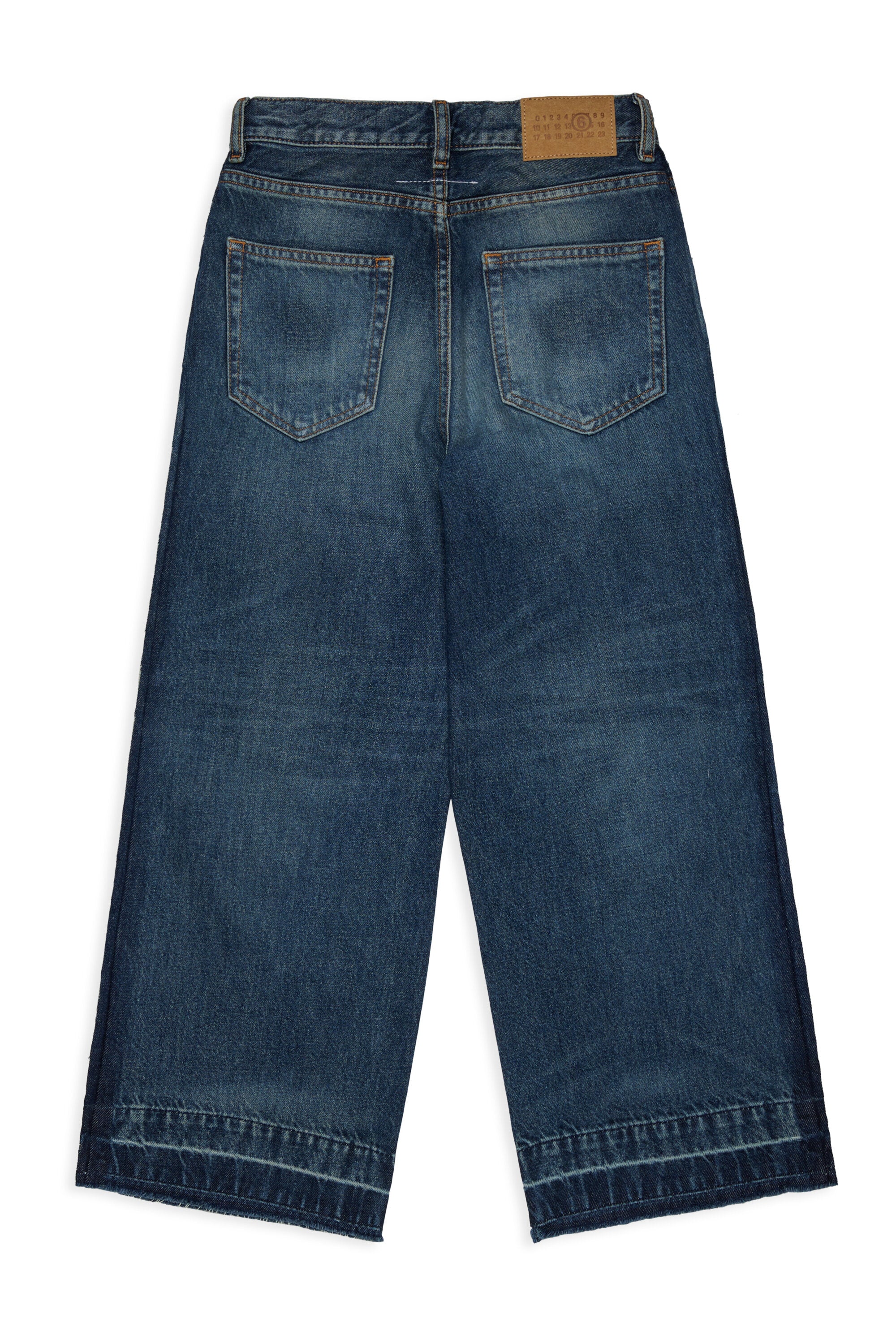 Regular-Jeans in Mittelblau
