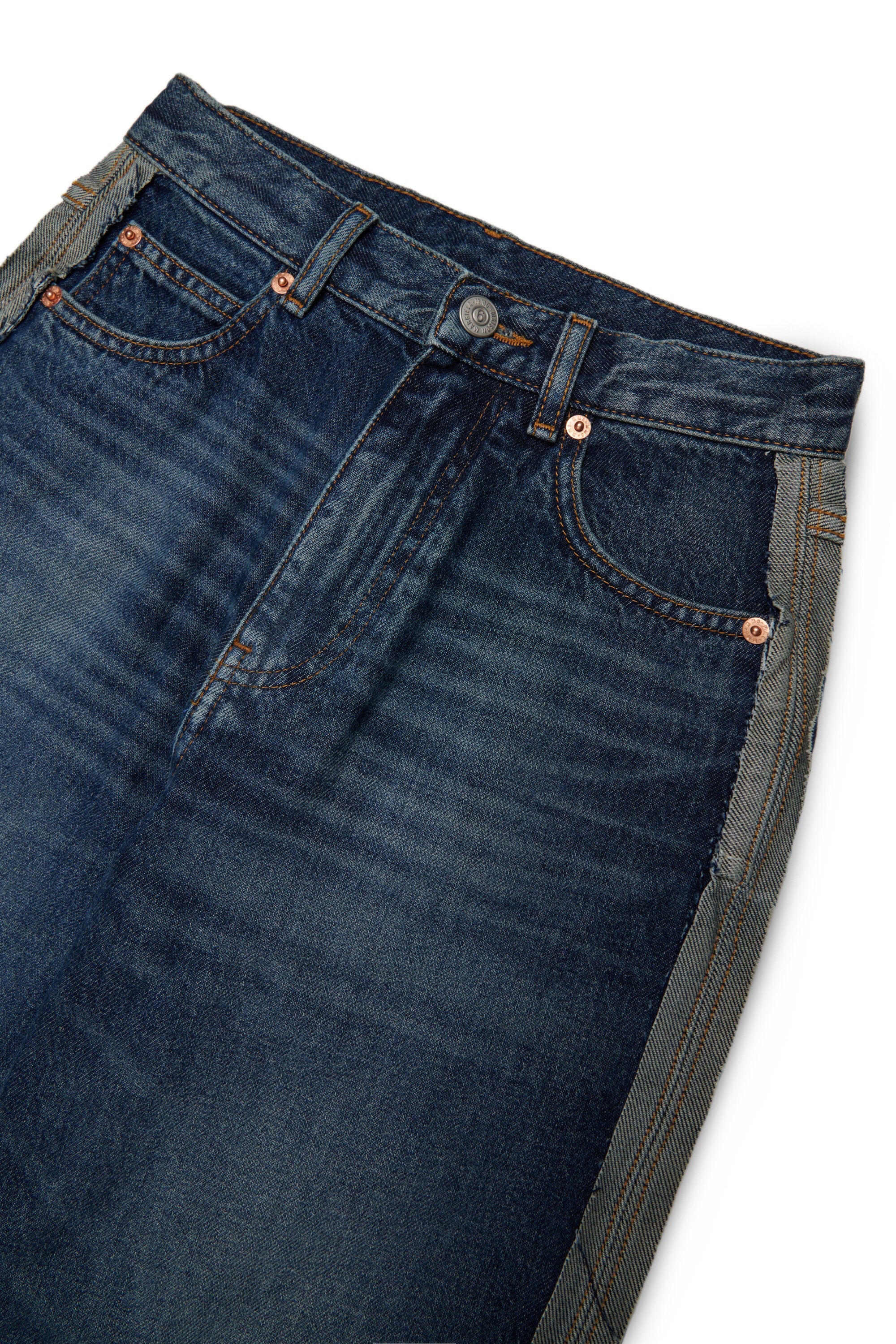 Regular-Jeans in Mittelblau