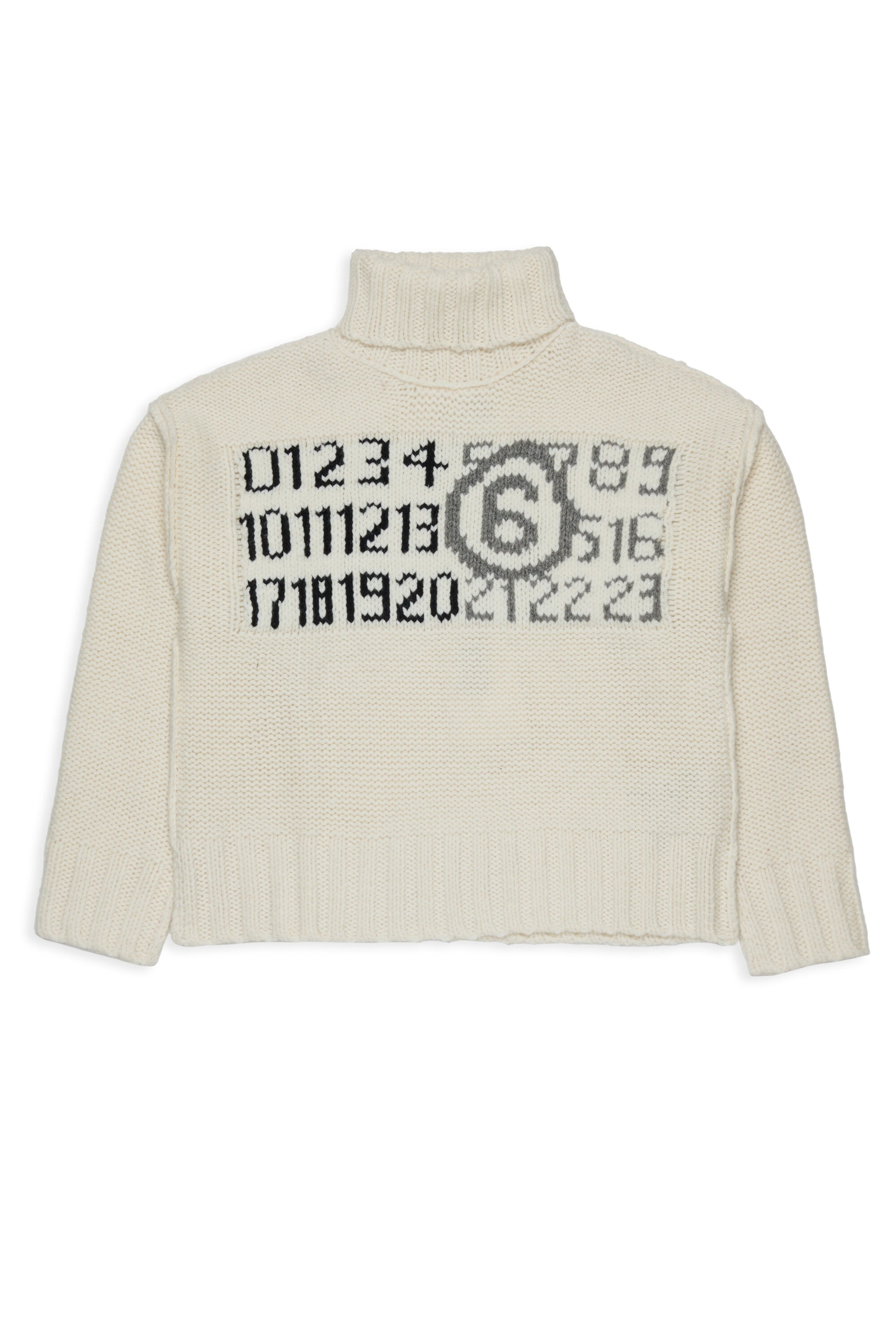 Rollkragenpullover mit Logo