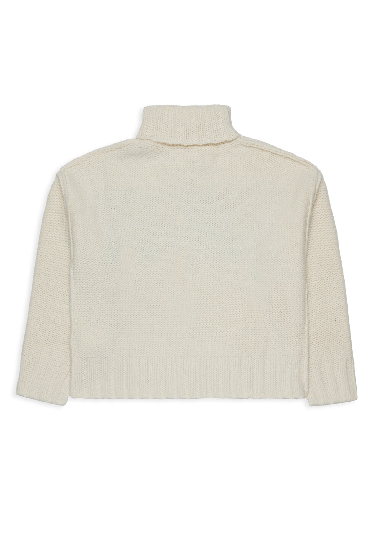 Rollkragenpullover mit Logo