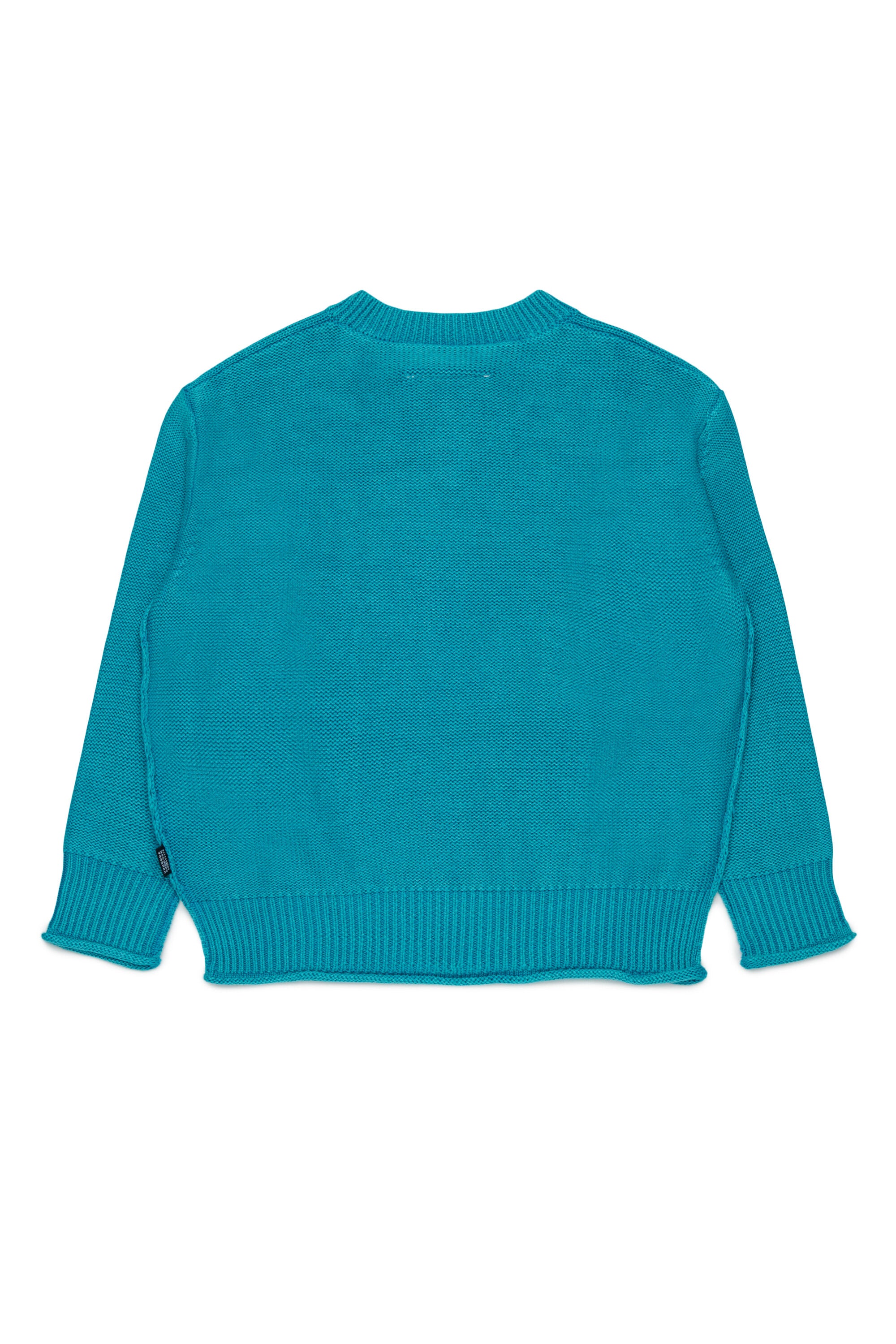 Pullover scollo a V con logo