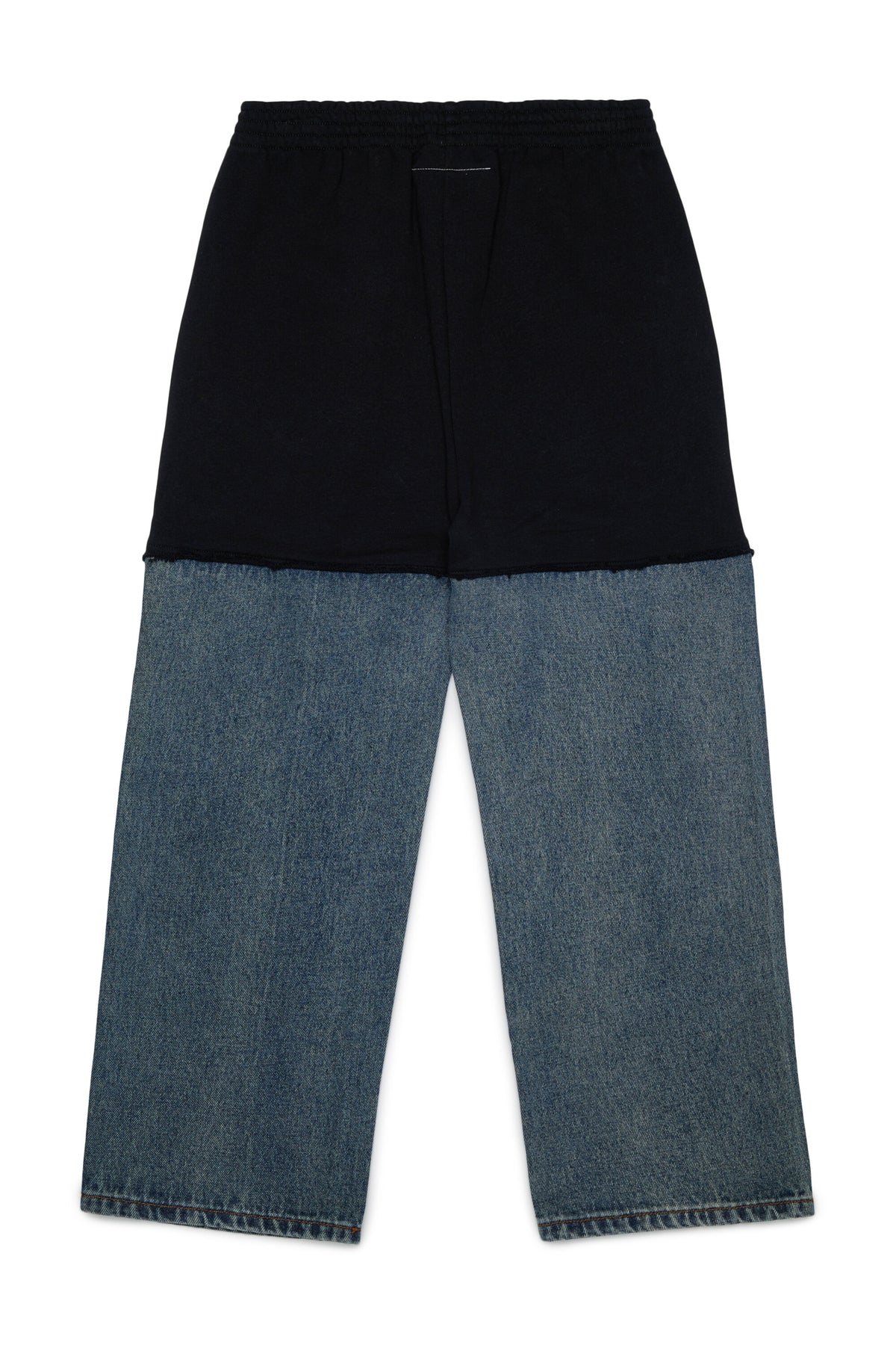 Pantalones de felpa y denim