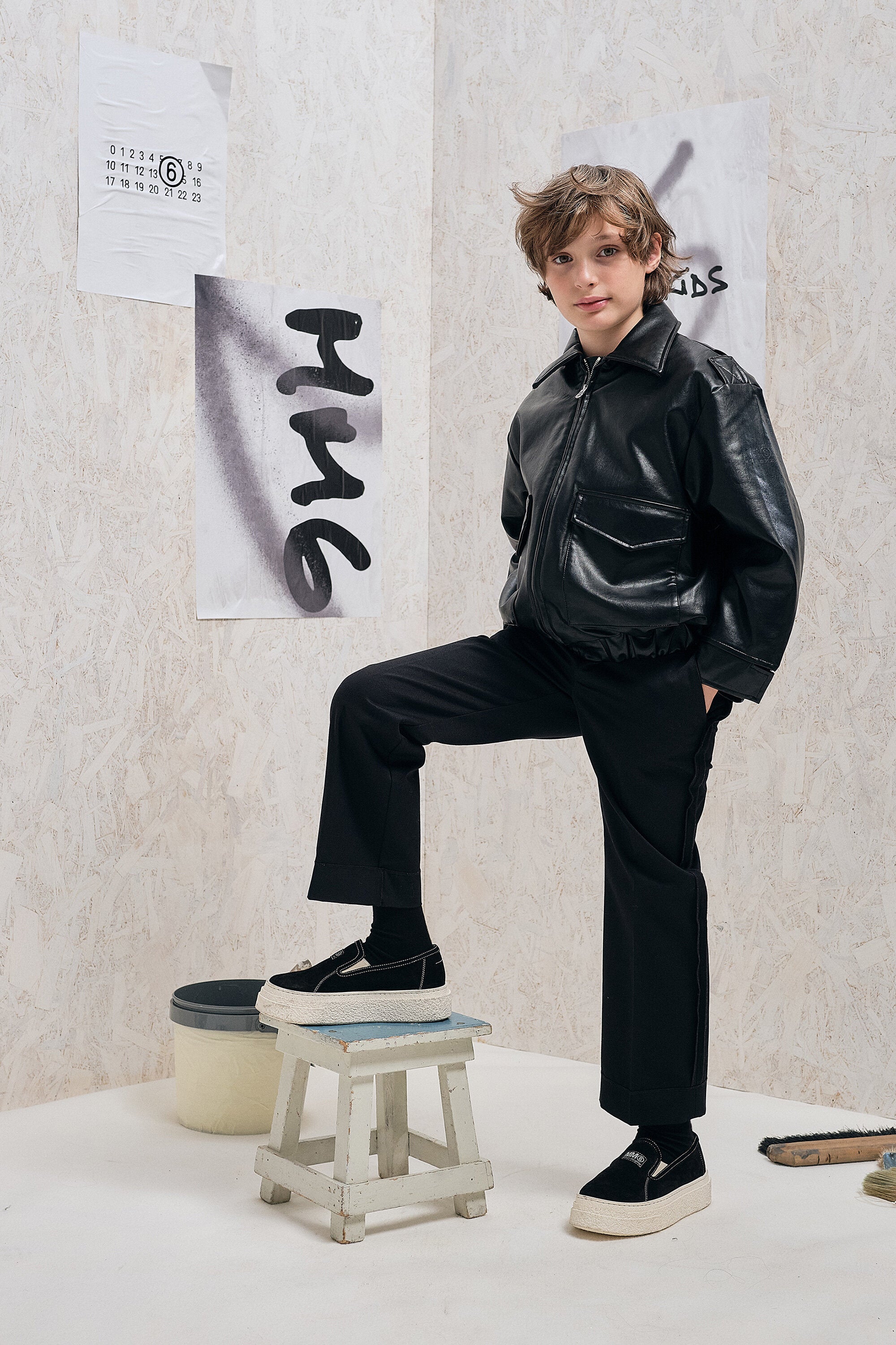 Pantaloni formali linea dritta
