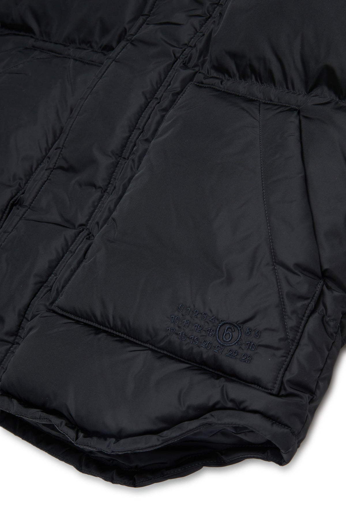 Veste matelassée avec logo