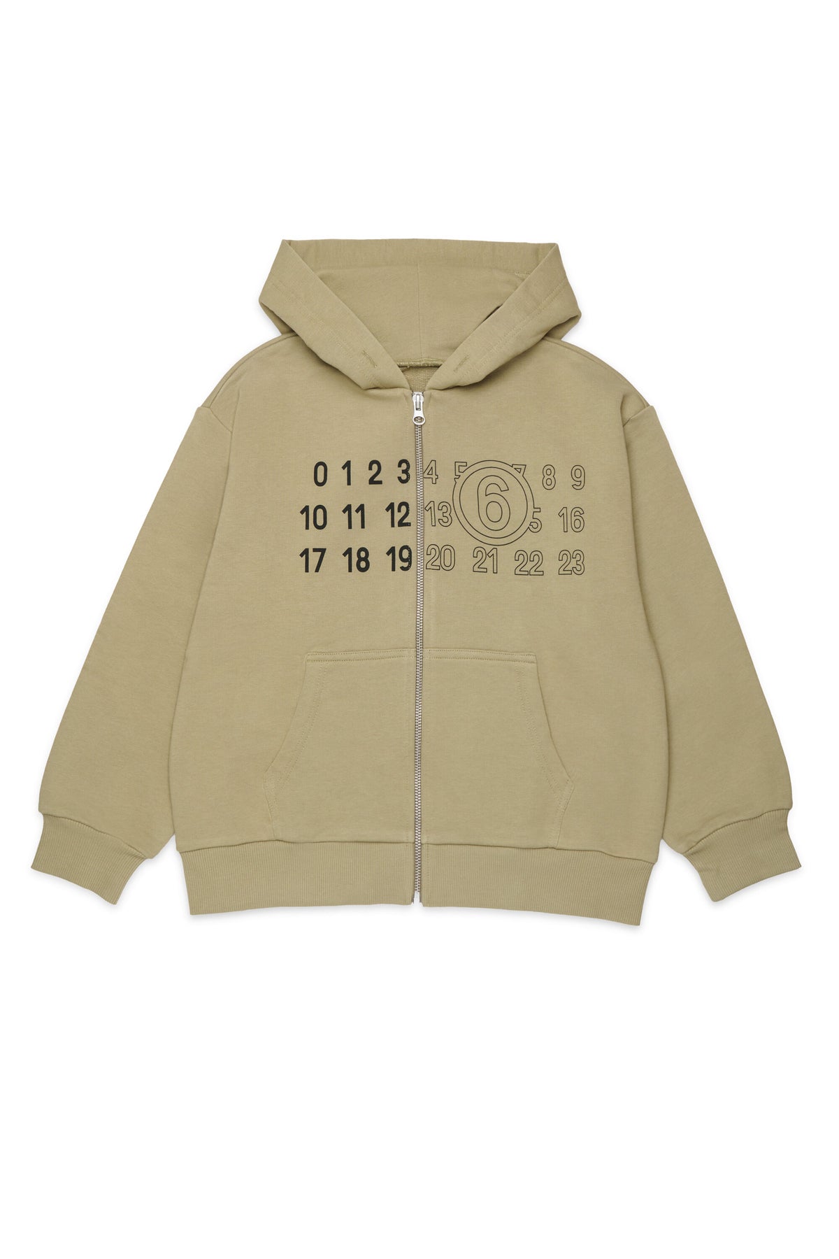 Sweat zippé avec logo