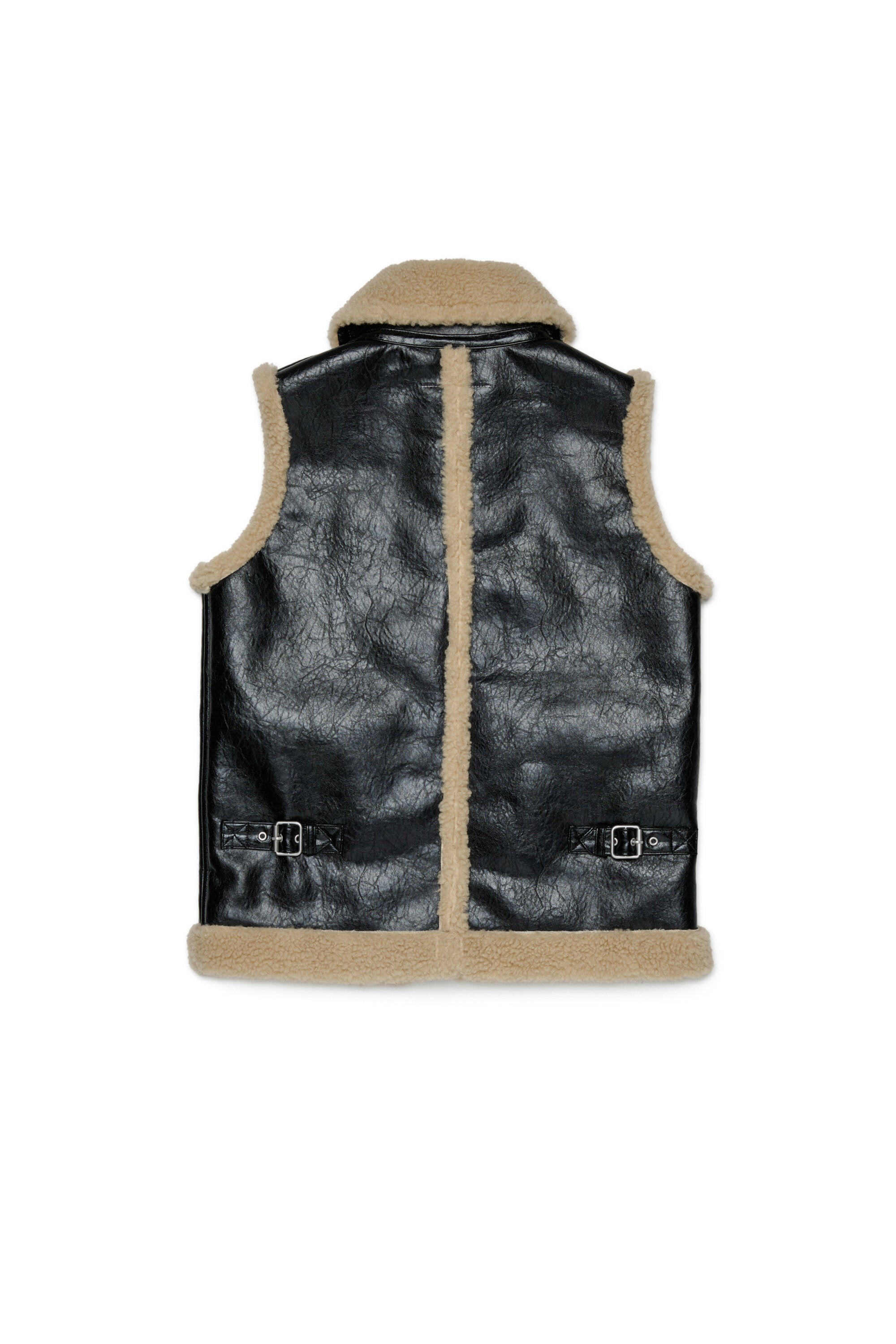 Gilet effet shearling
