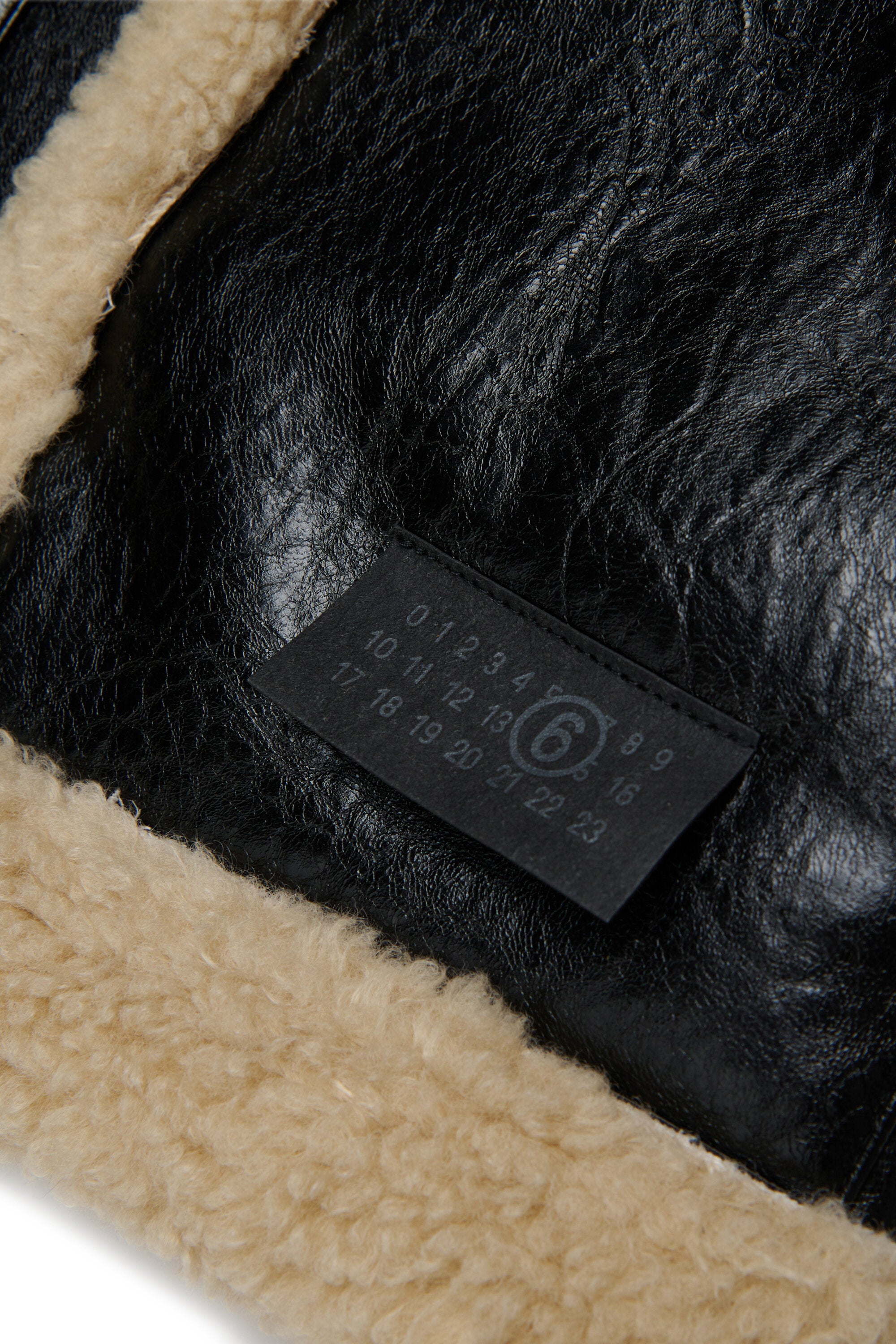 Gilet effet shearling