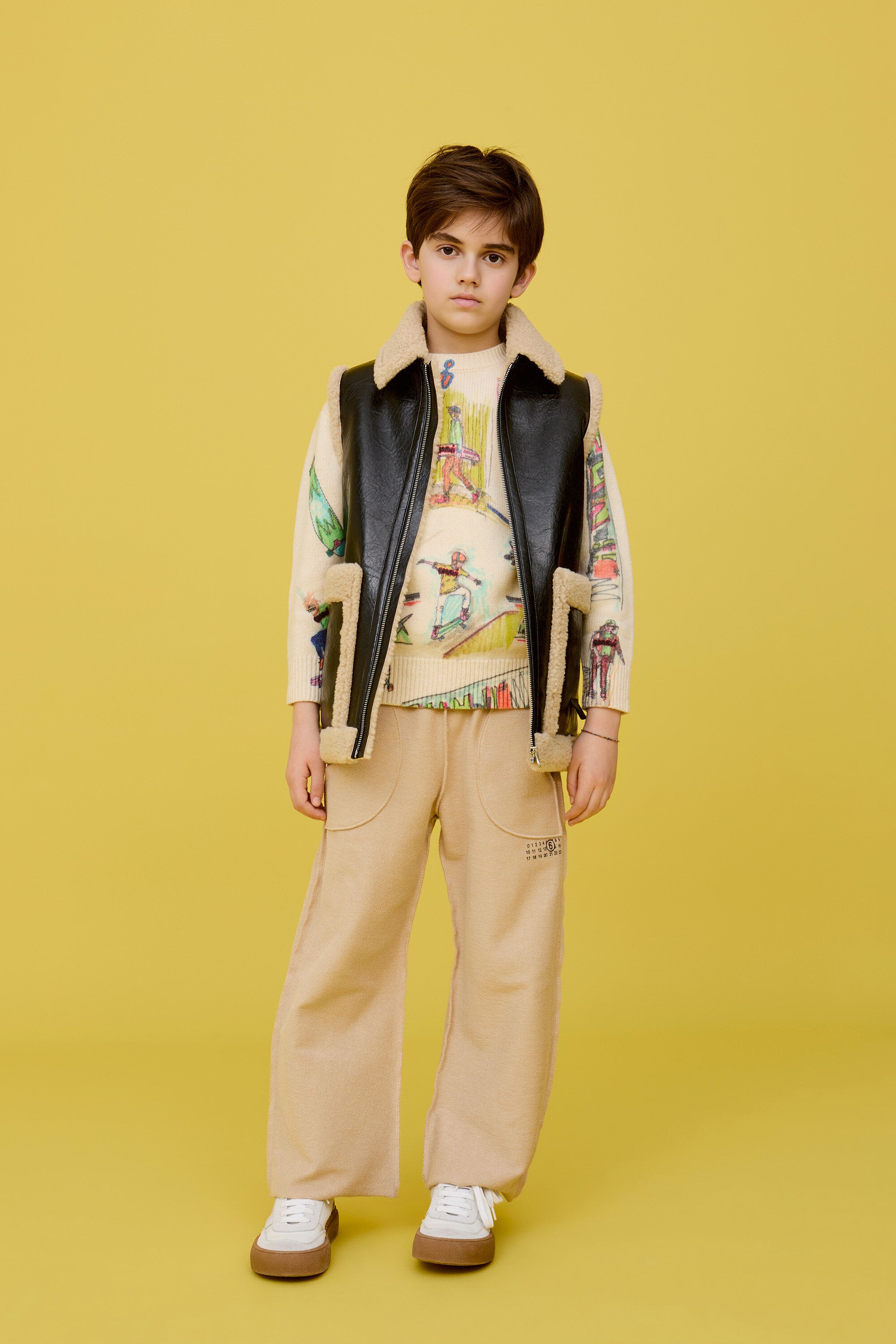 Pantaloni in felpa con logo