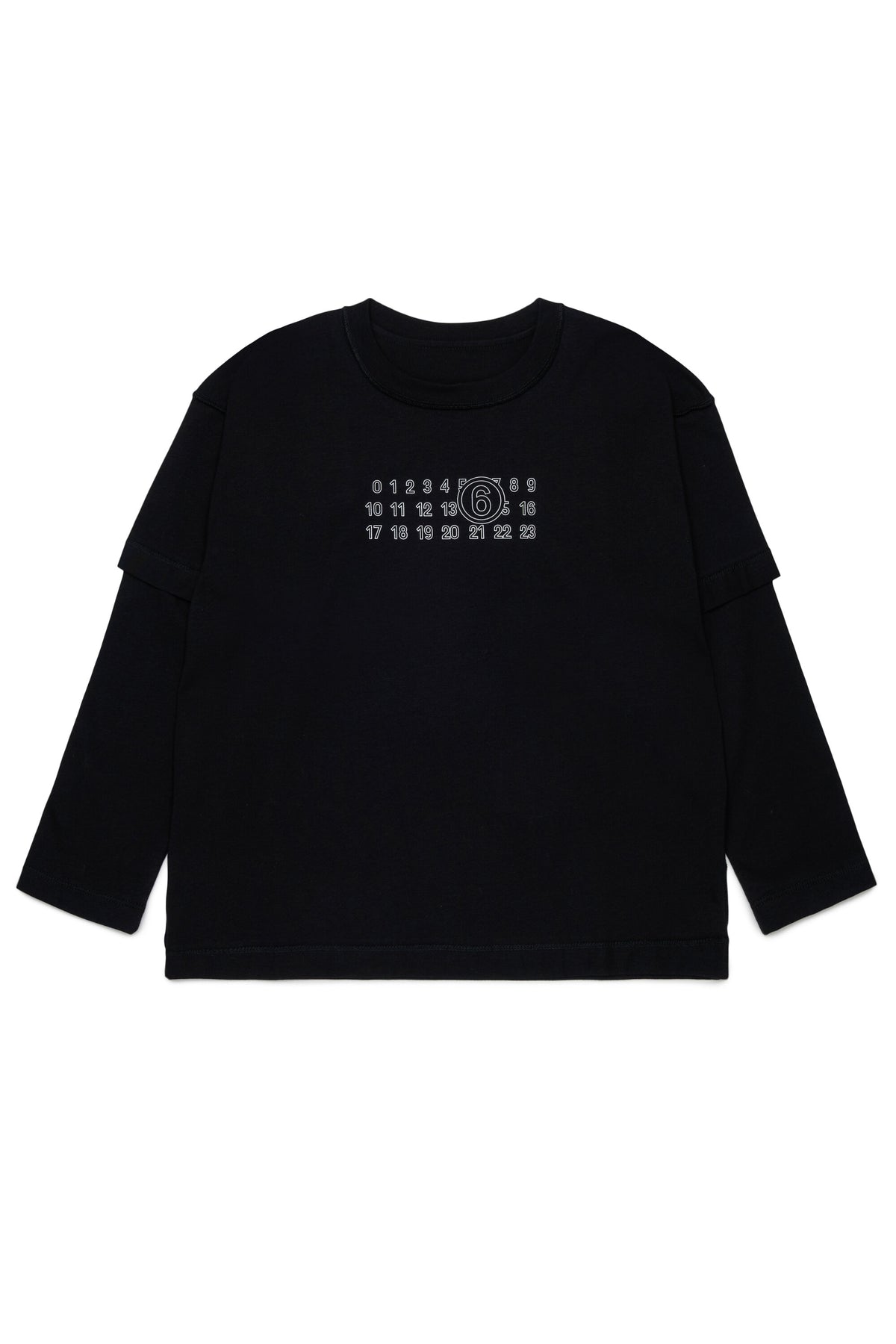 Camiseta de manga larga con logo