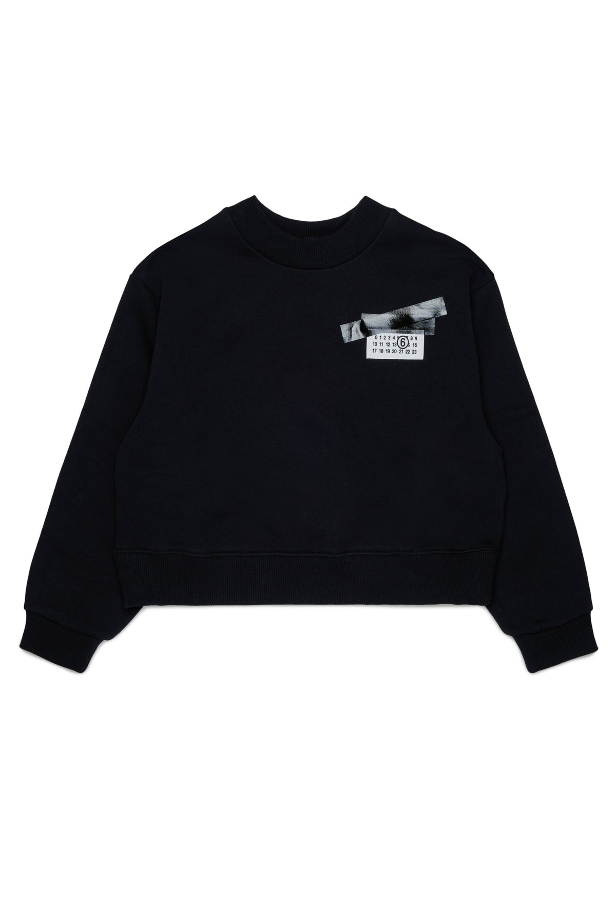 Sweat-shirt col rond avec logo