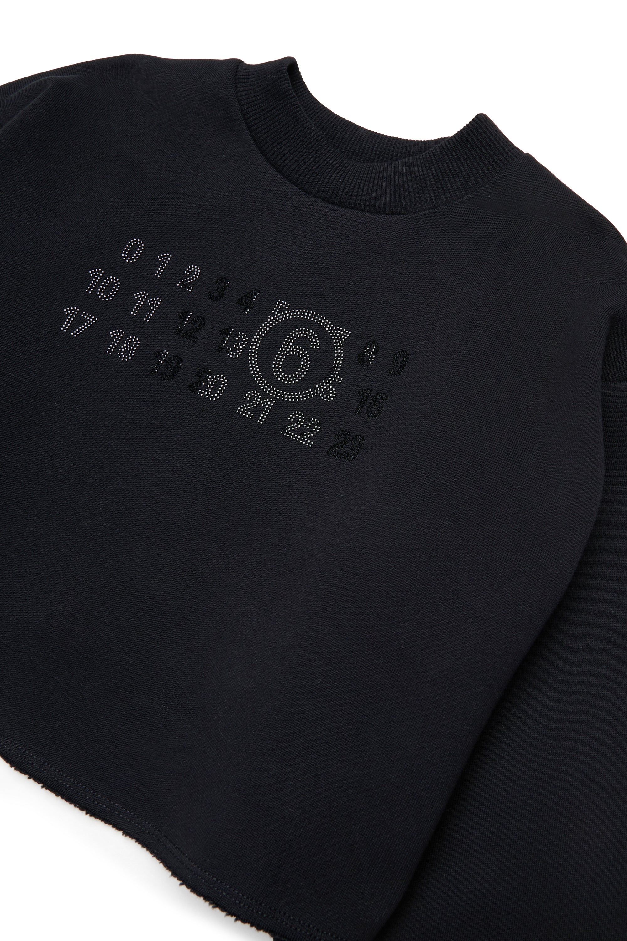Sweatshirt mit Rundhalsausschnitt und Logo