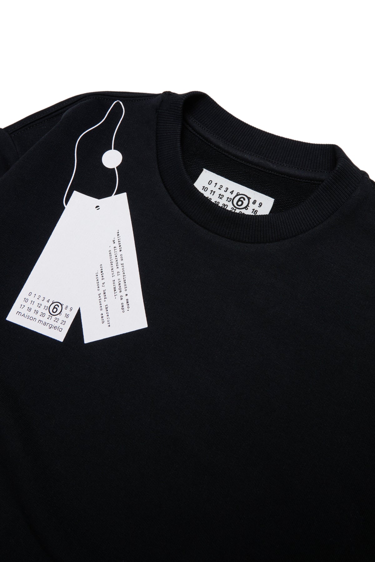 Sudadera de cuello redondo