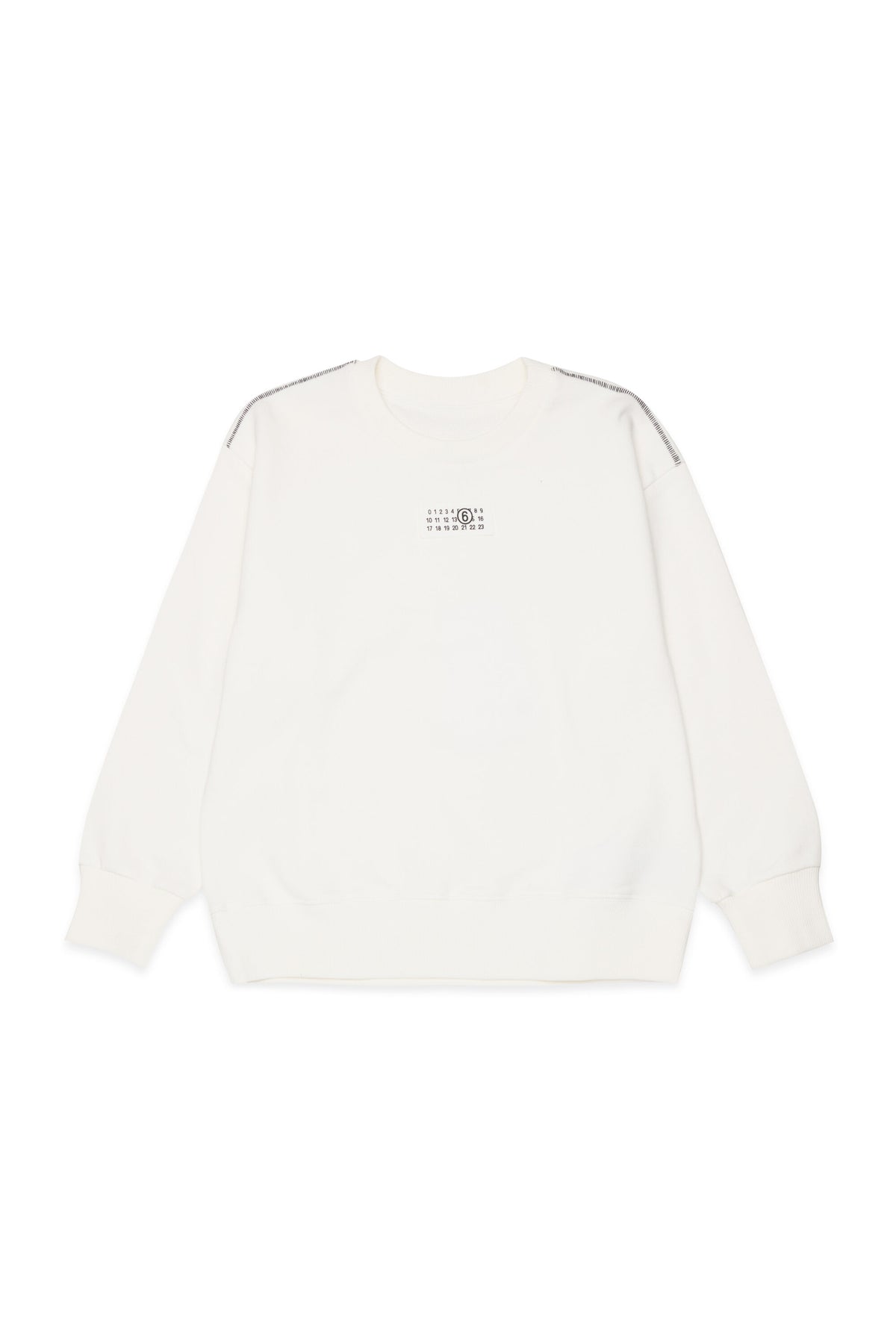 Crew-neck sweatshirt with logo