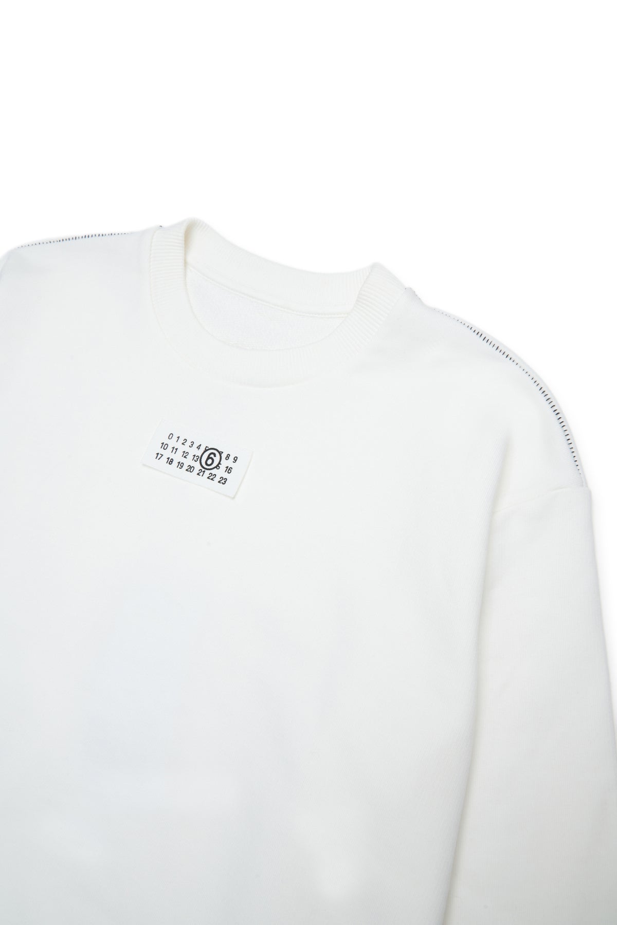 Felpa girocollo con logo