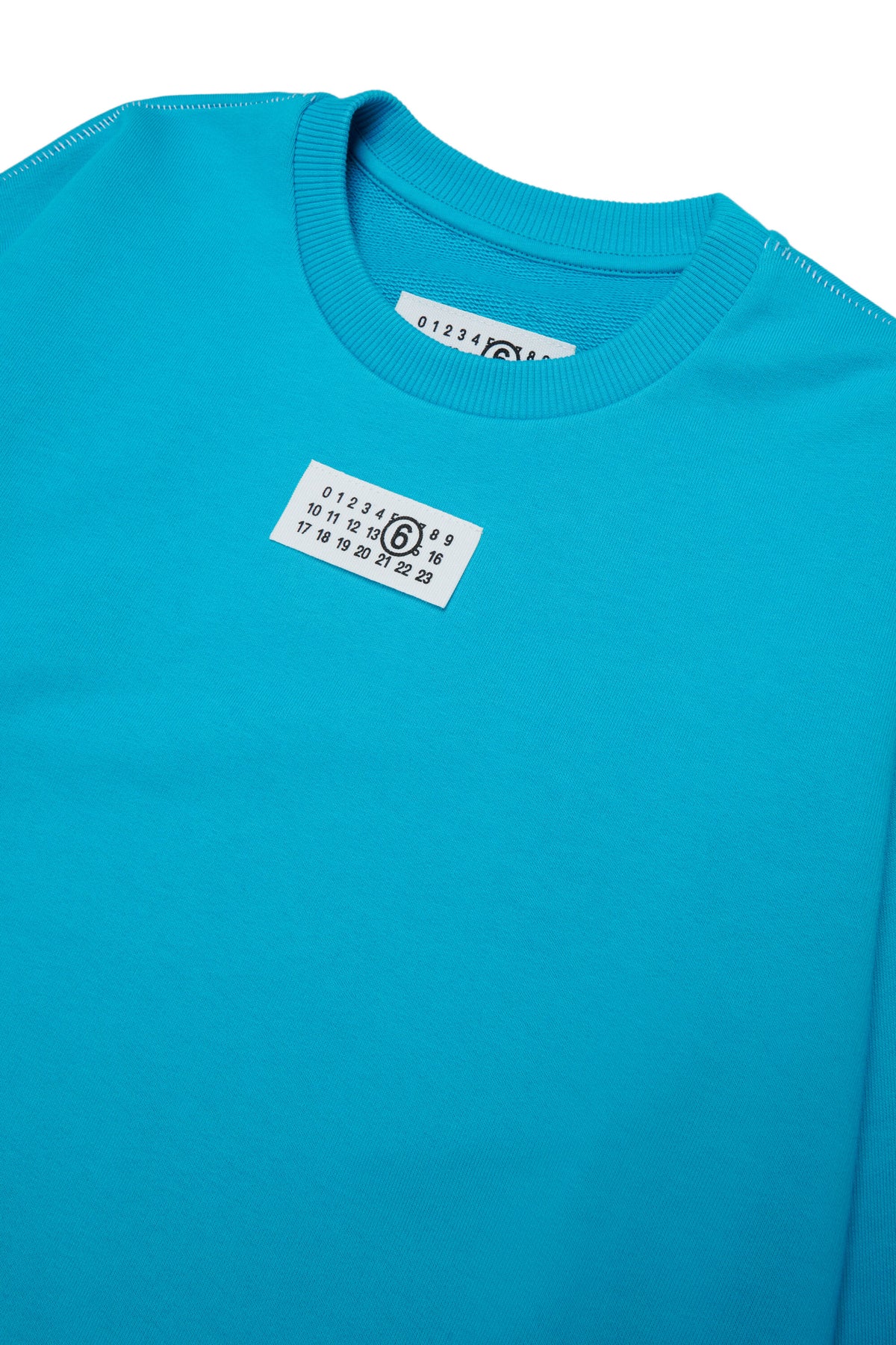 Sweat-shirt col rond avec logo