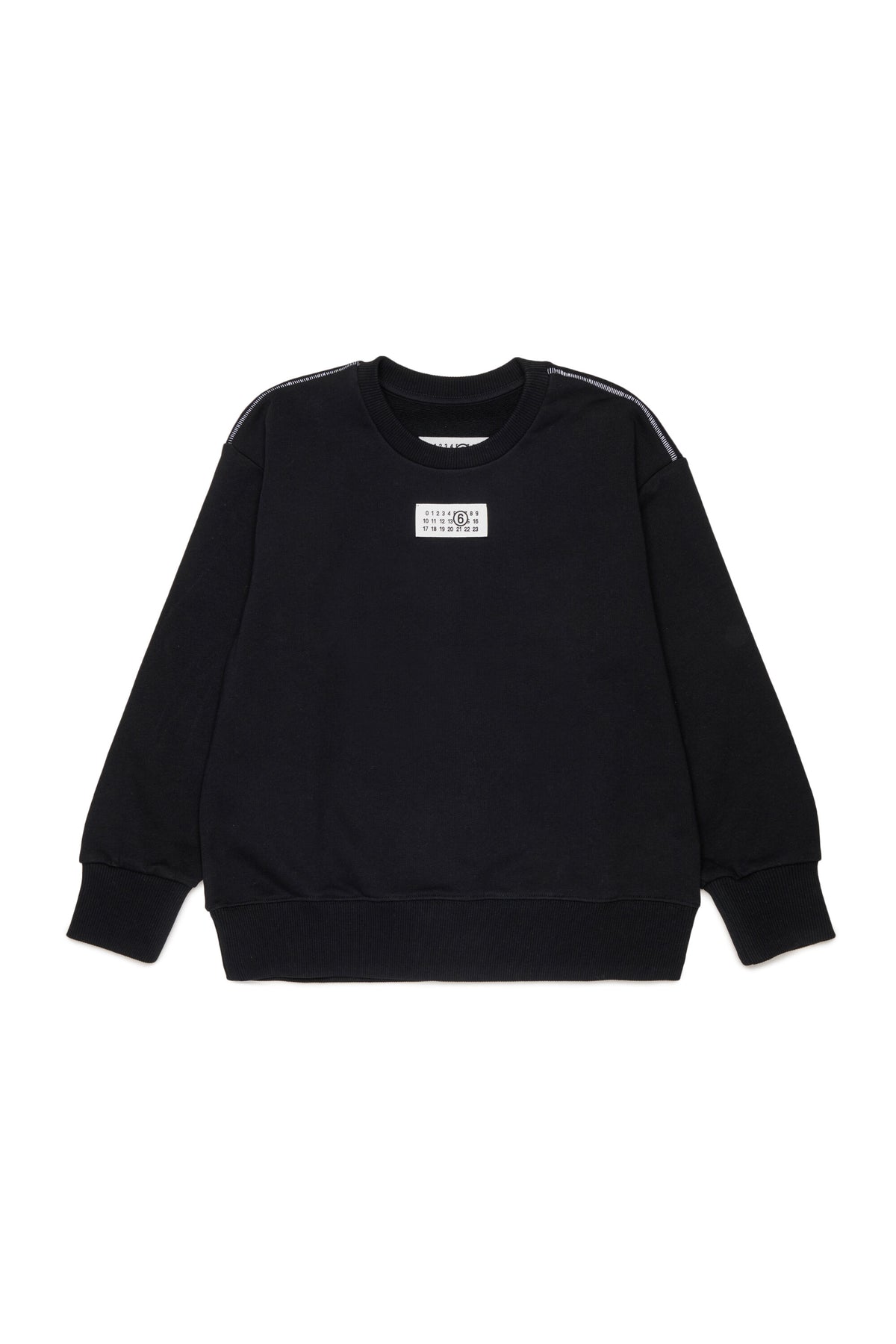 Sweat-shirt col rond avec logo