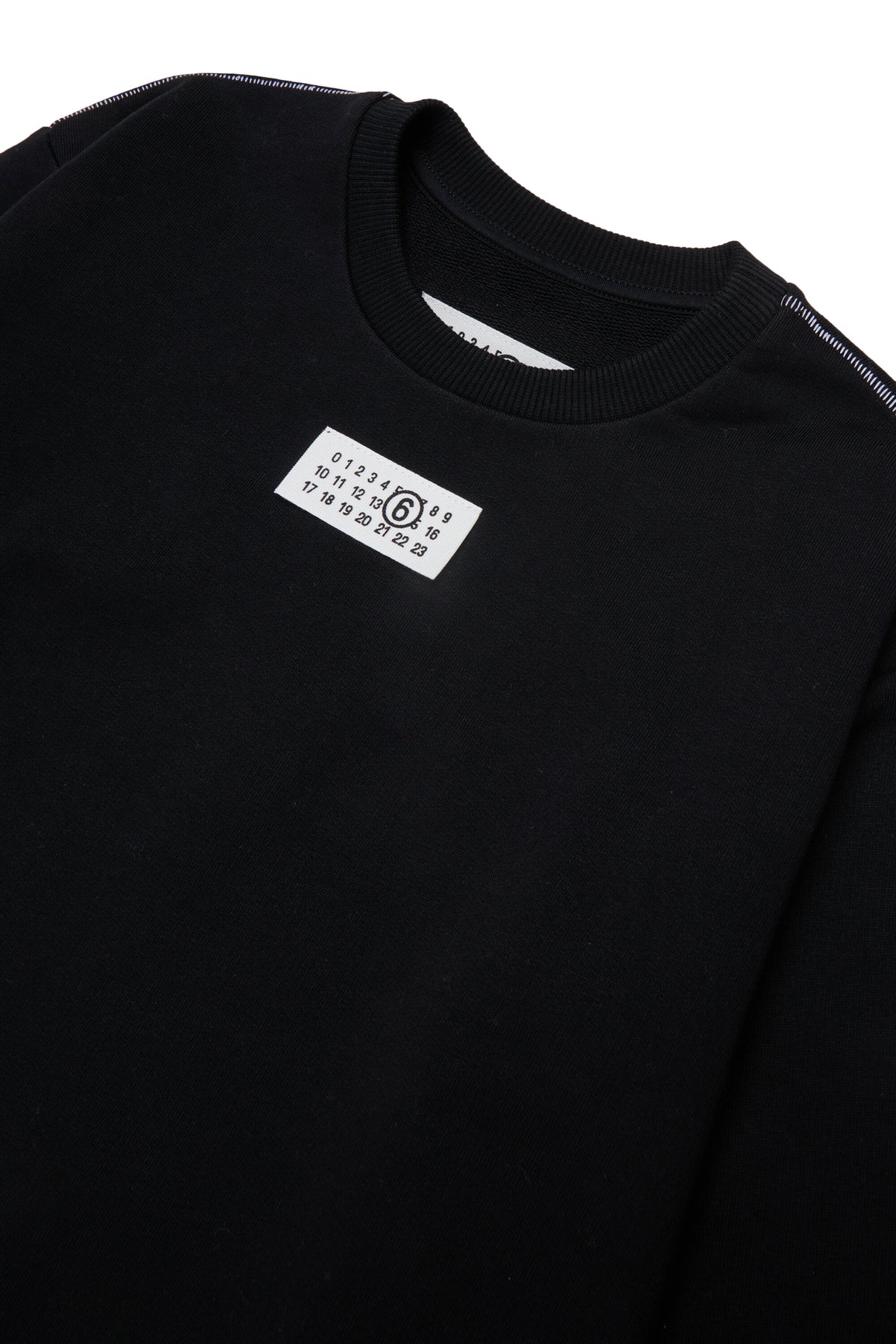 Sweat-shirt col rond avec logo