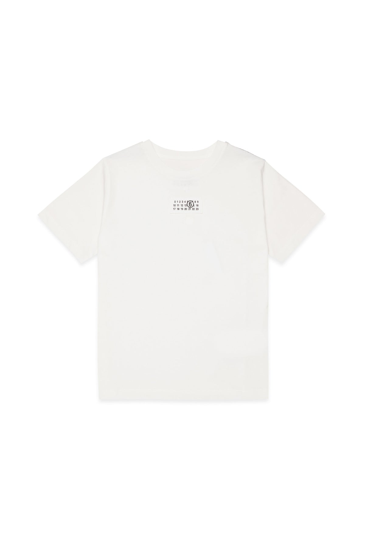Camiseta de cuello redondo con logo