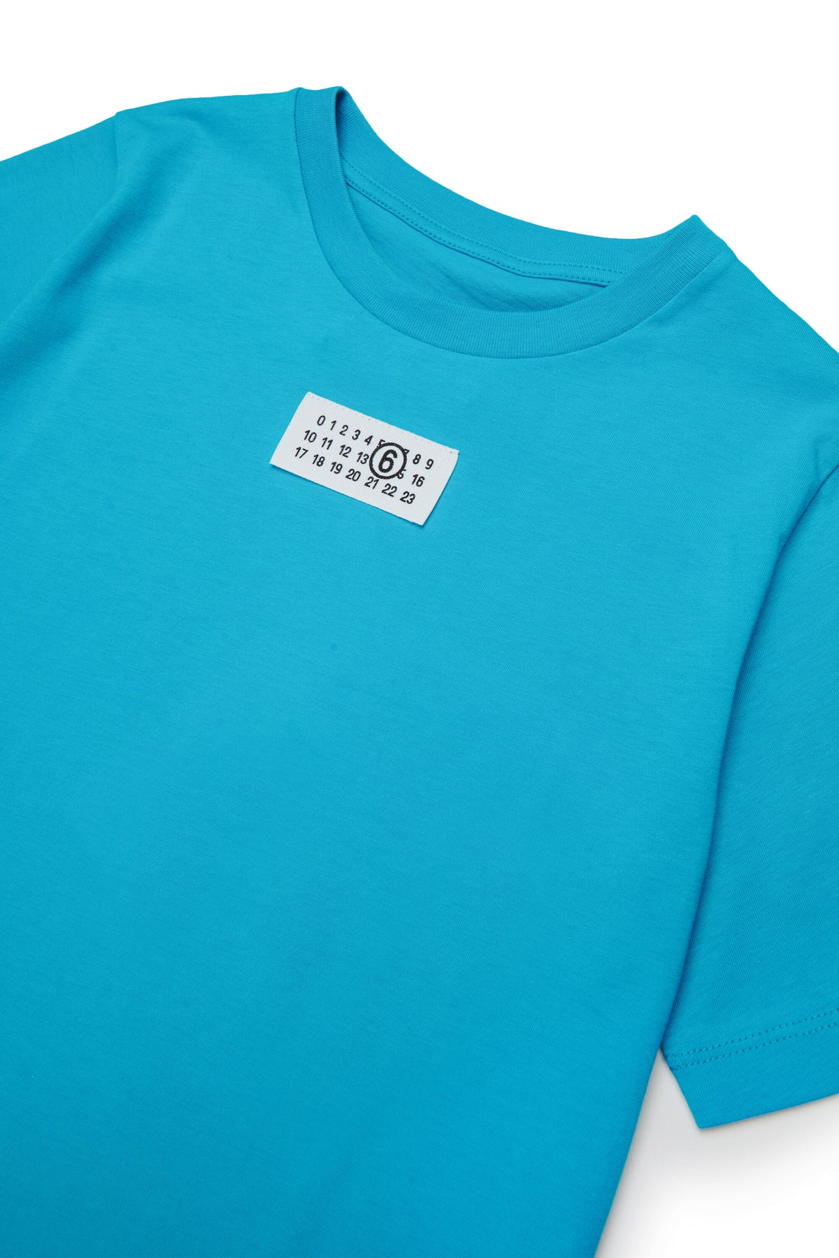 T-shirt col ras du cou avec logo