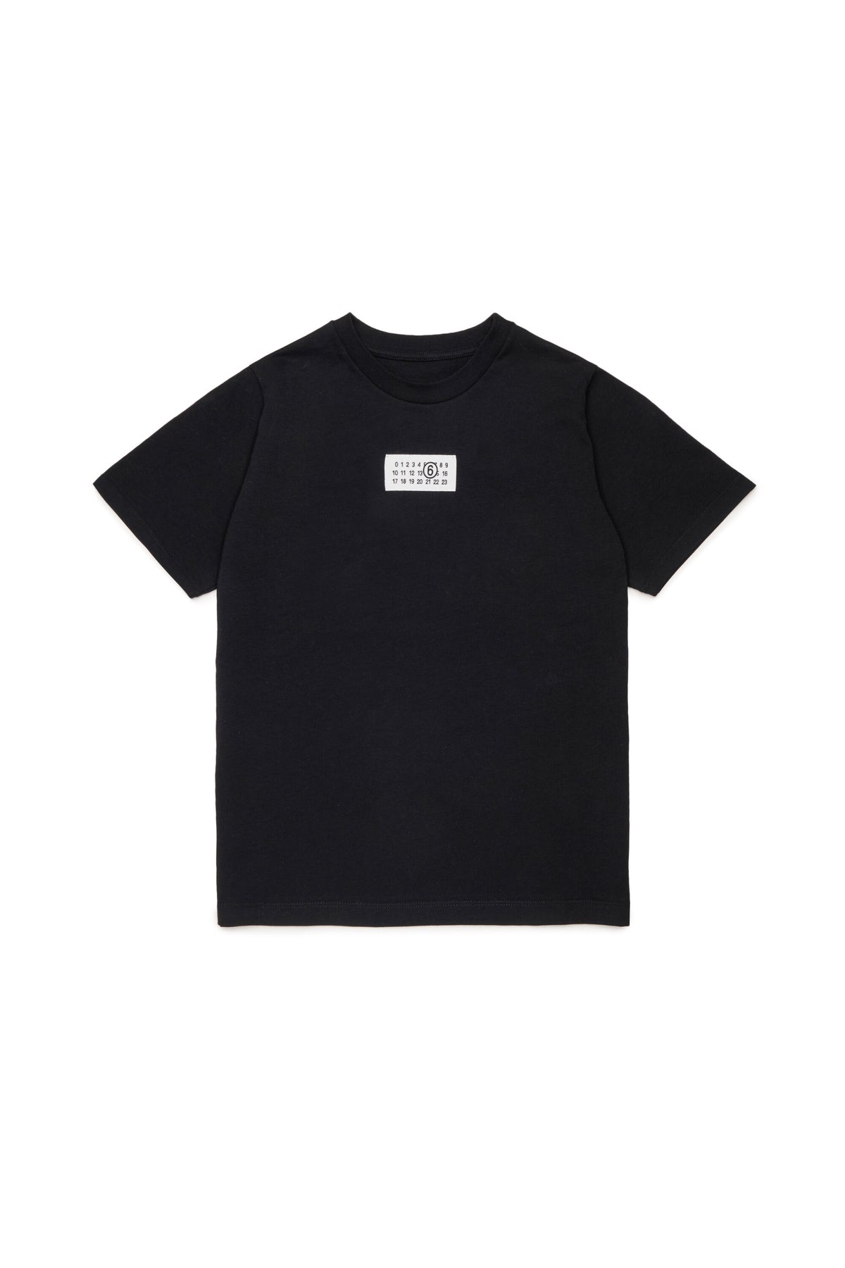Camiseta de cuello redondo con logo