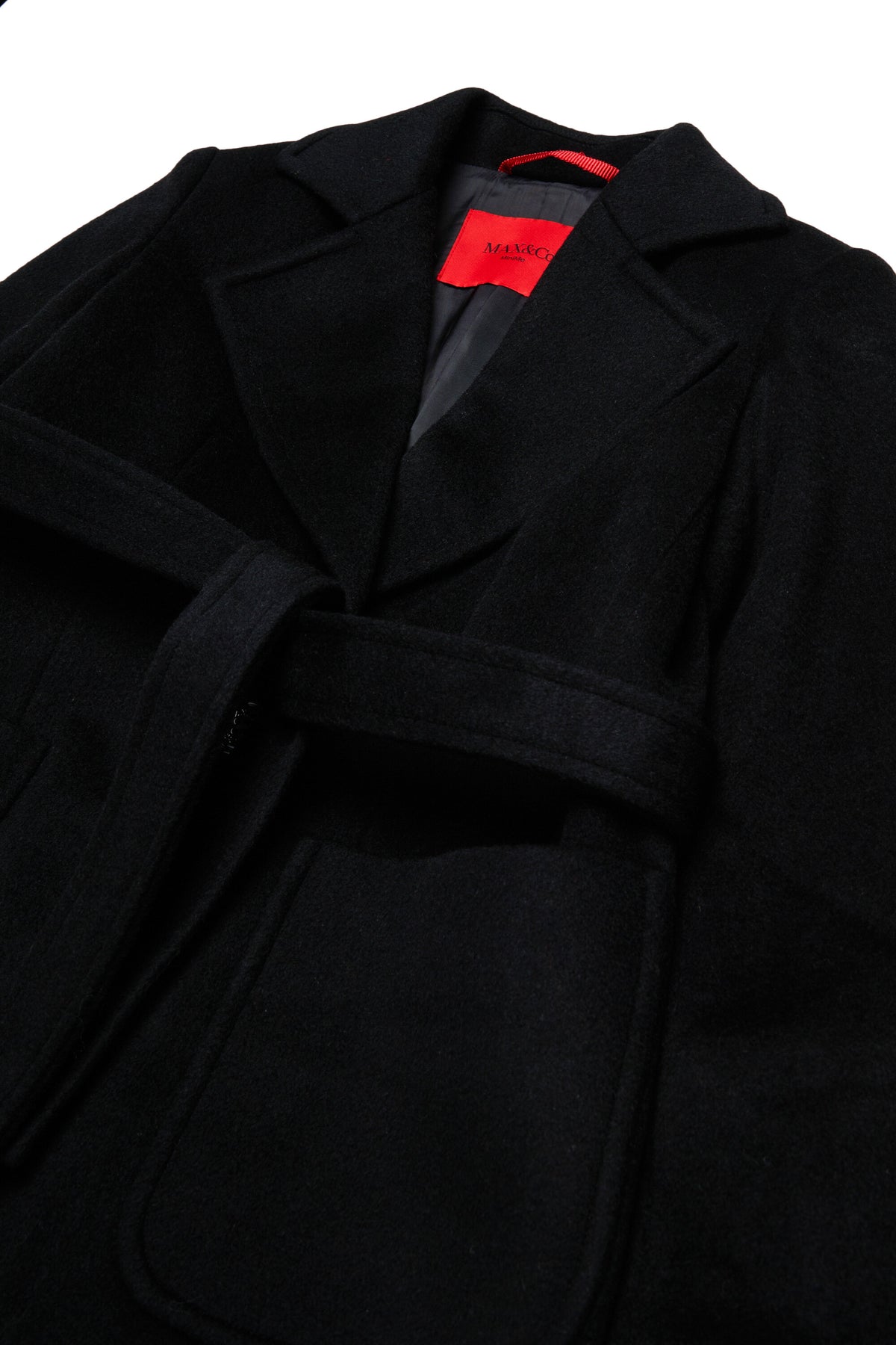 Runaway wool coat