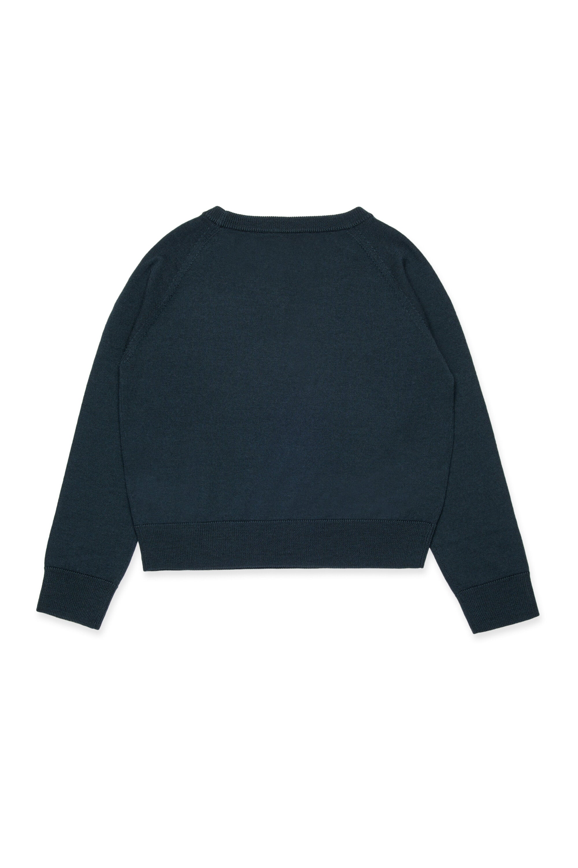 Pull col rond en laine