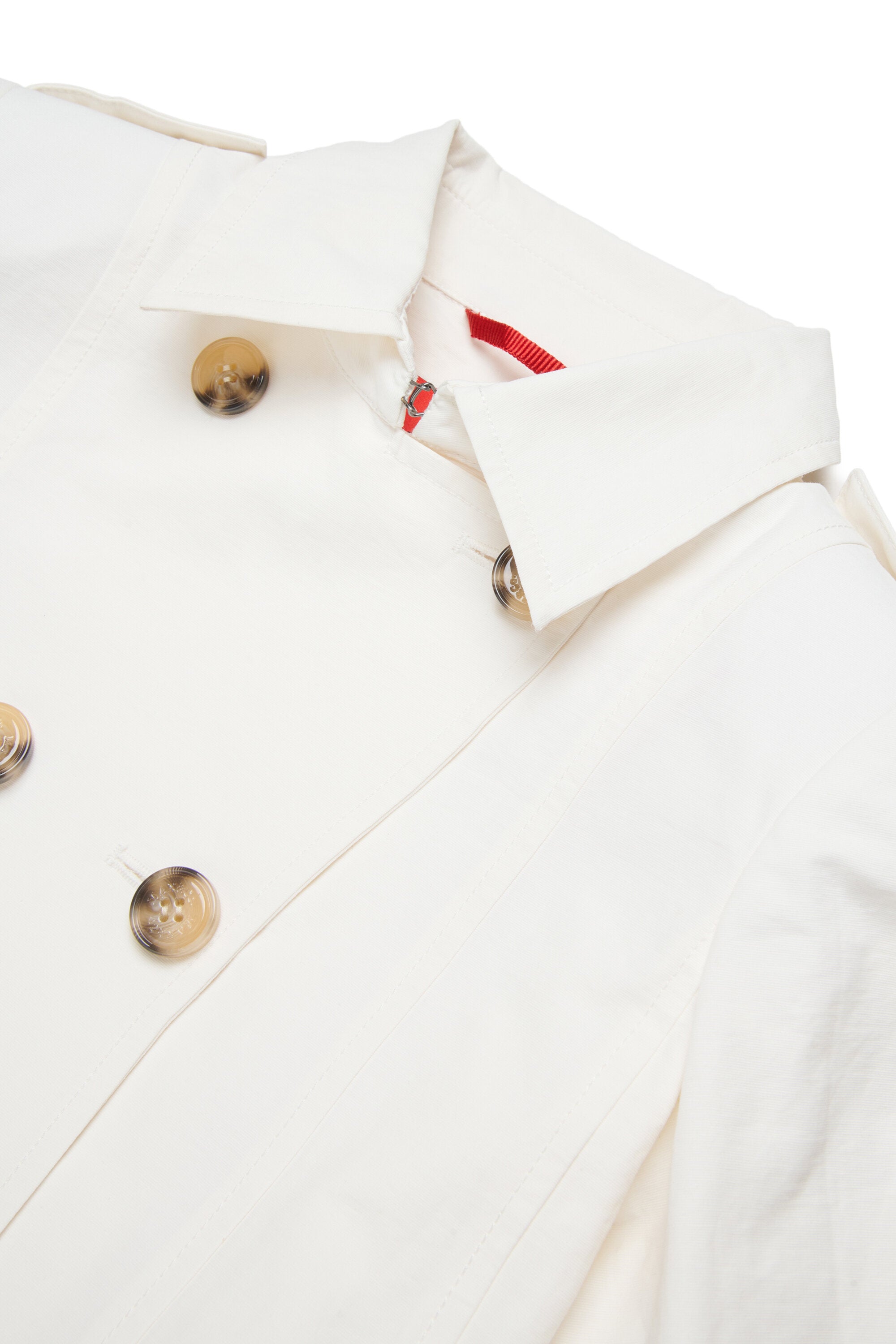 Trenchcoat aus technischer Baumwolle