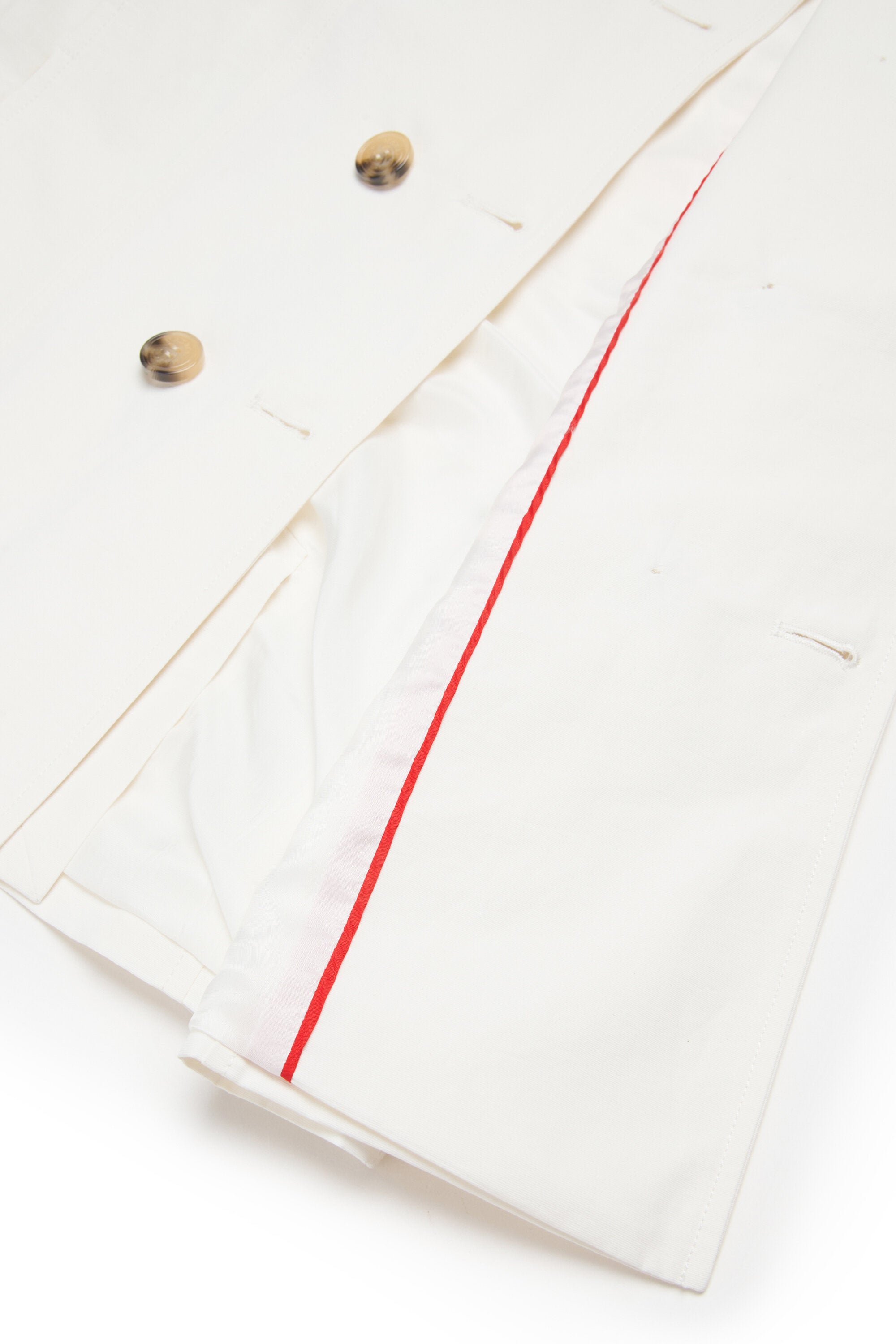 Trenchcoat aus technischer Baumwolle