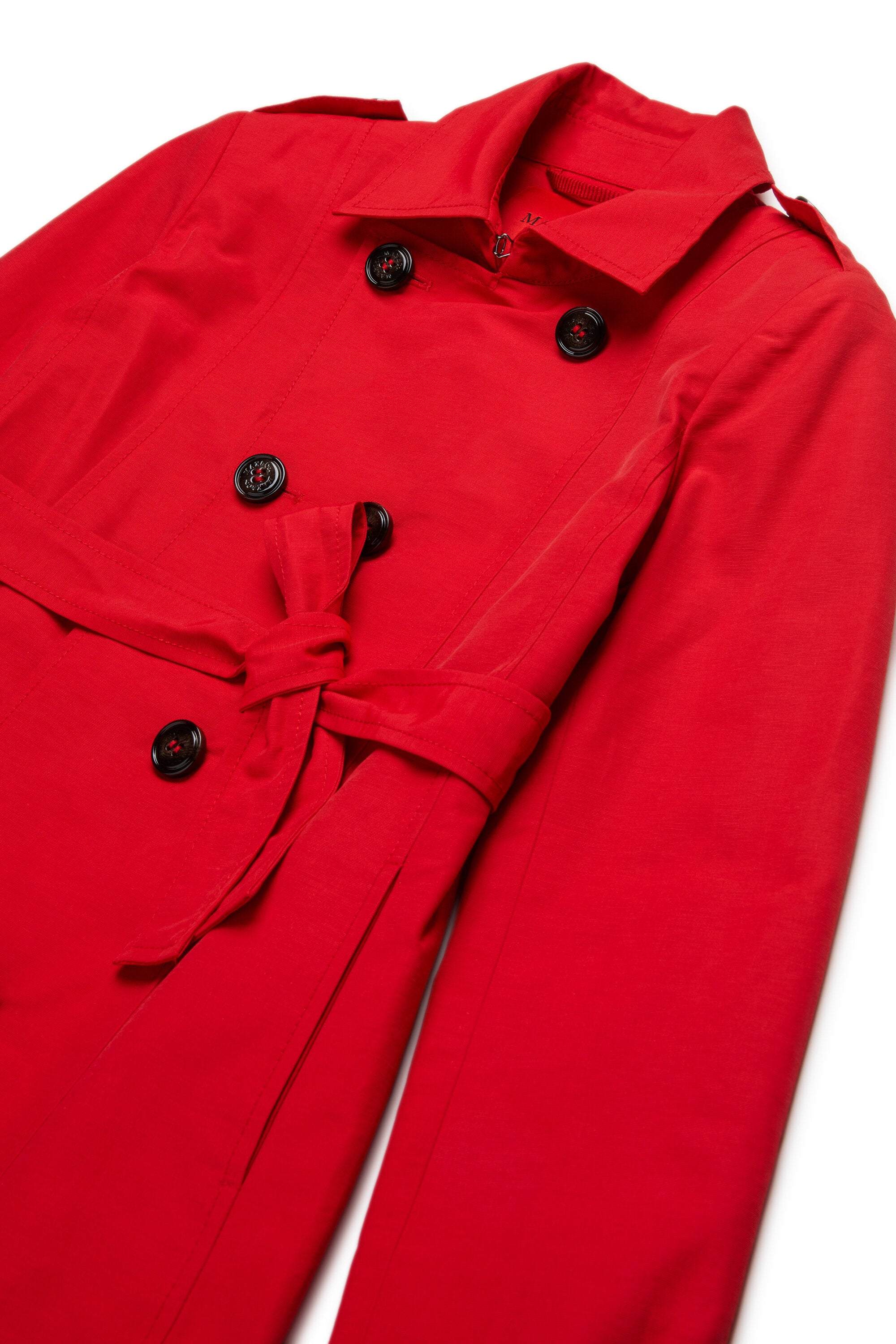 Trenchcoat aus technischer Baumwolle