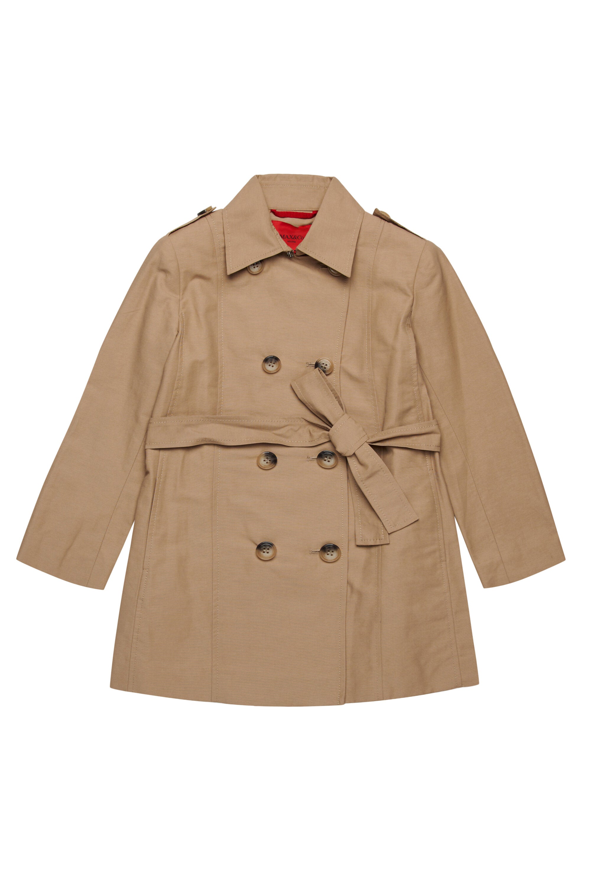 Trenchcoat aus technischer Baumwolle